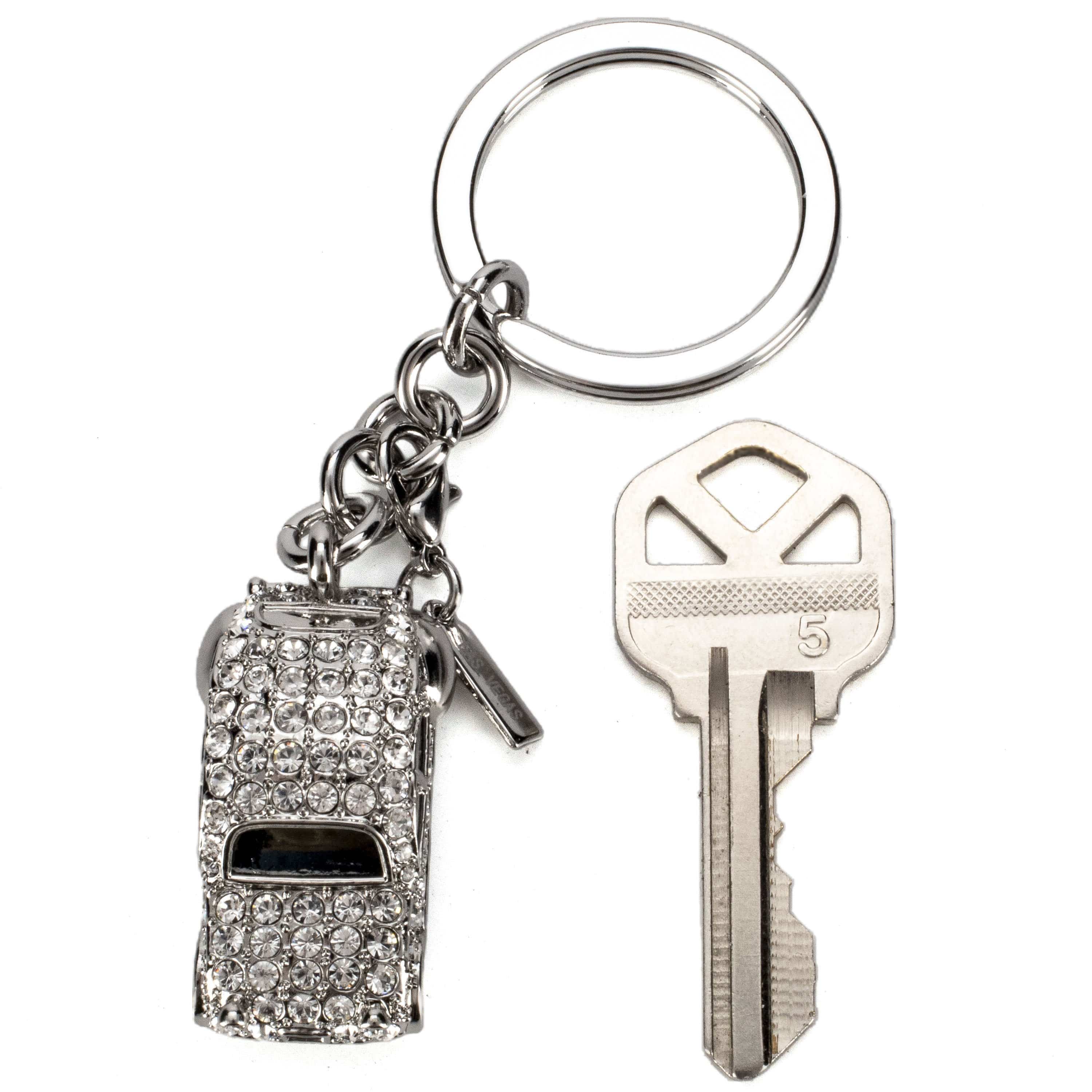 Kalifano Crystal Keychains Crystals Car Keychain made with Swarovski Crystals SKC-086