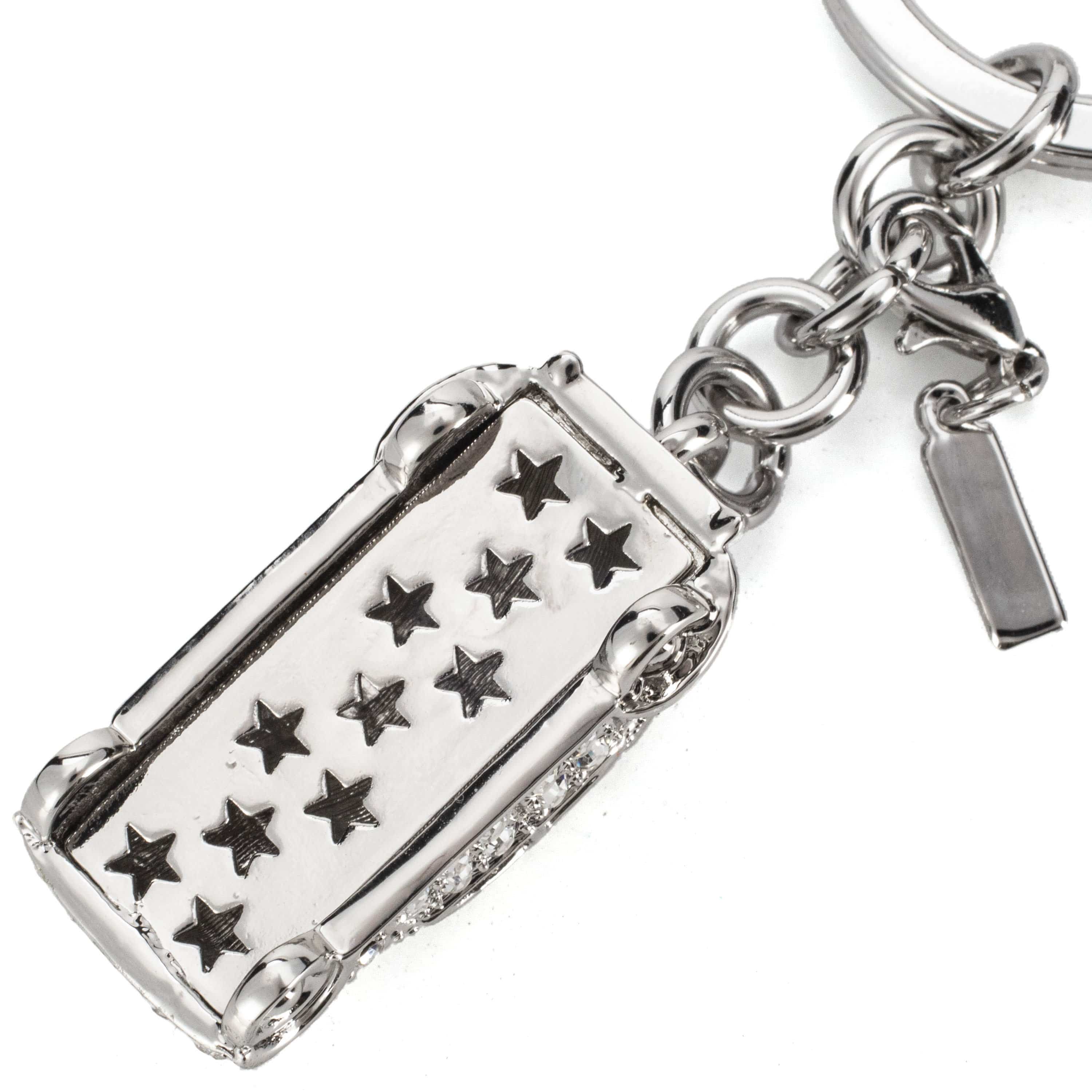 Kalifano Crystal Keychains Crystals Car Keychain made with Swarovski Crystals SKC-086
