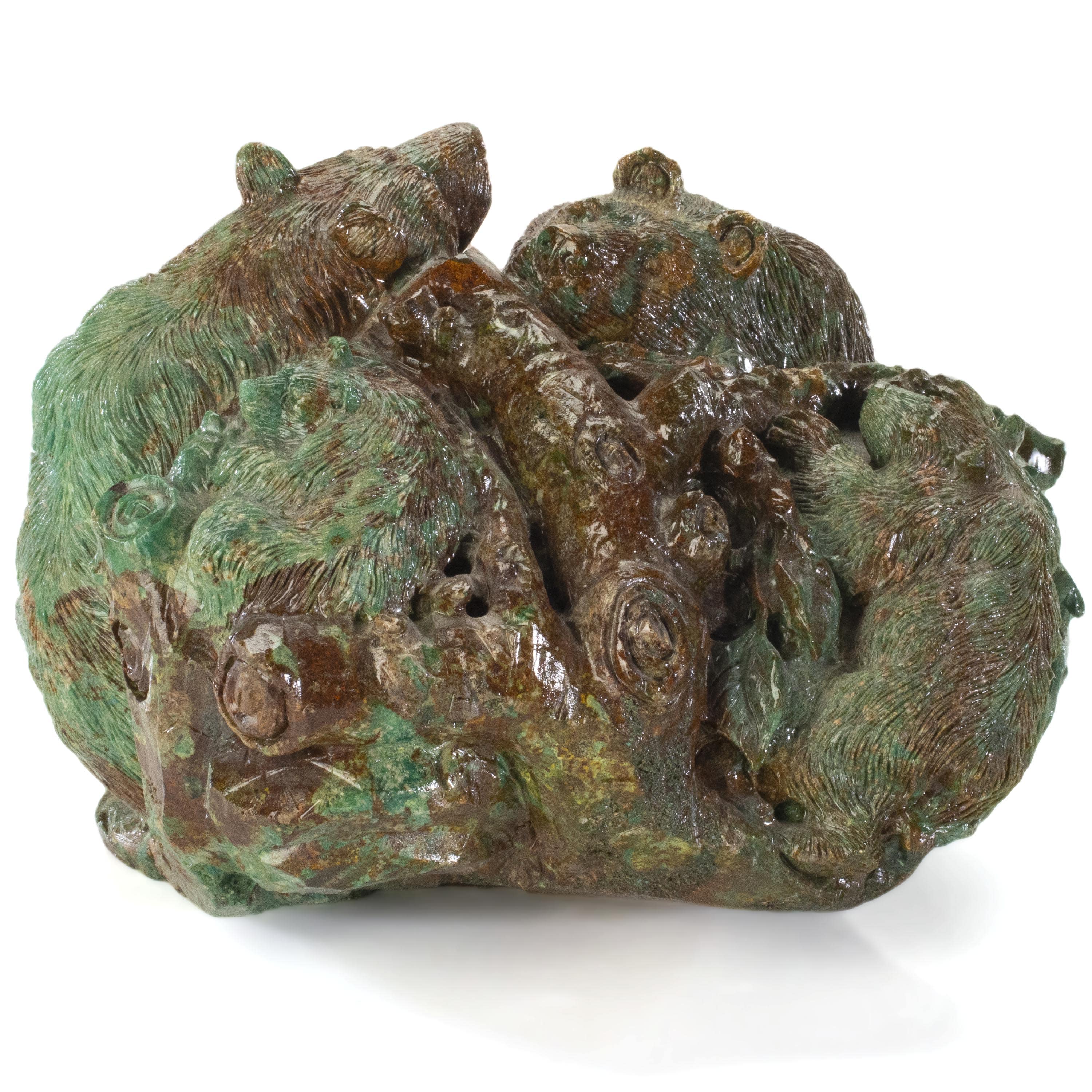 Kalifano Fossils & Minerals Bear Turquoise Carving 6,550 Grams 10" x 9" x 7" CARV79000.002