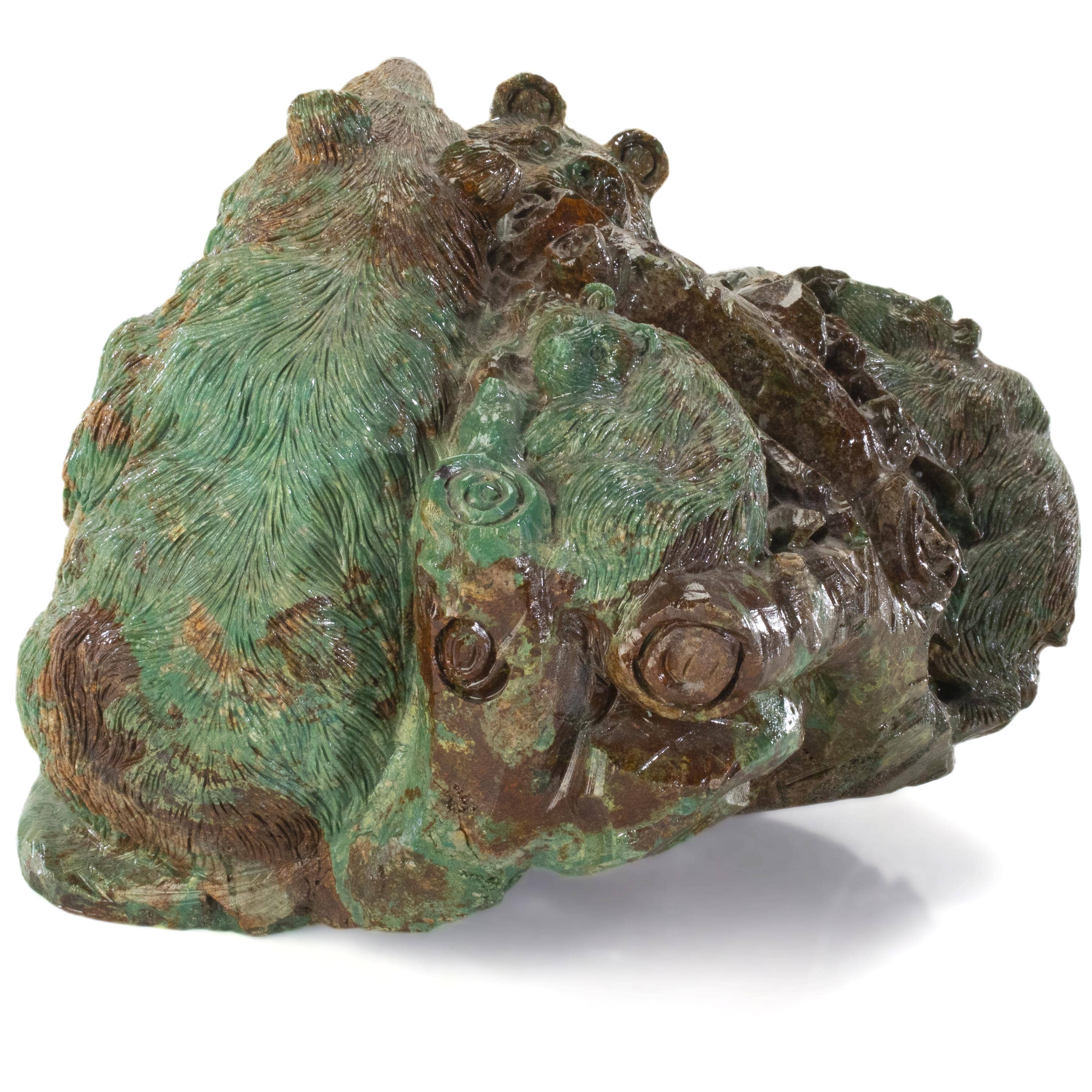 Kalifano Fossils & Minerals Bear Turquoise Carving 6,550 Grams 10" x 9" x 7" CARV79000.002