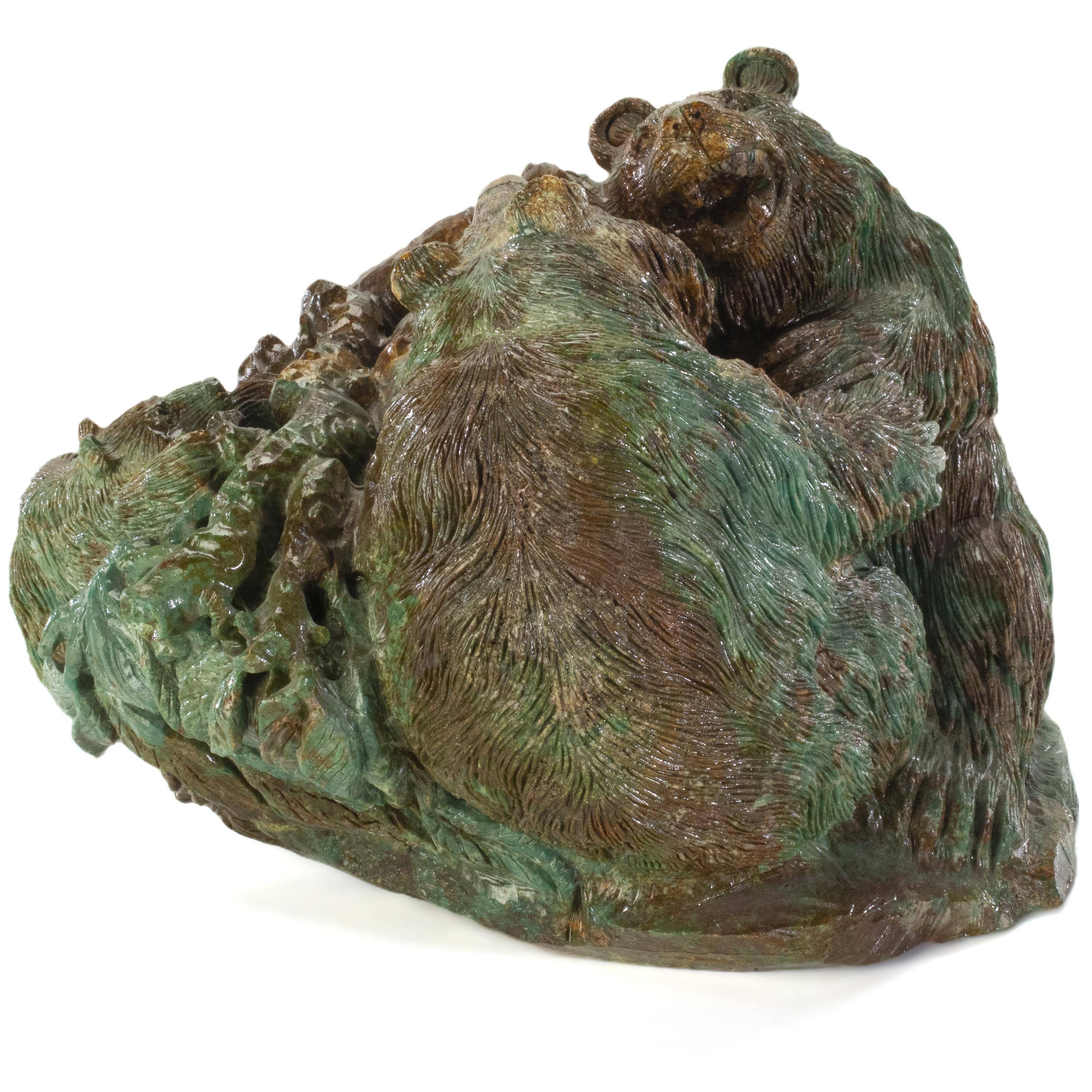 Kalifano Fossils & Minerals Bear Turquoise Carving 6,550 Grams 10" x 9" x 7" CARV79000.002