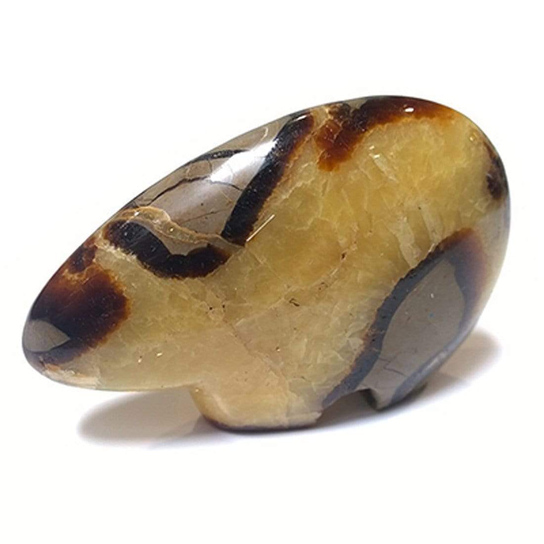 Kalifano Gemstone Carvings GC-BR-SEPTARIAN - Septarian Gem Bear - Madagascar GC-BR-SEPTARIAN
