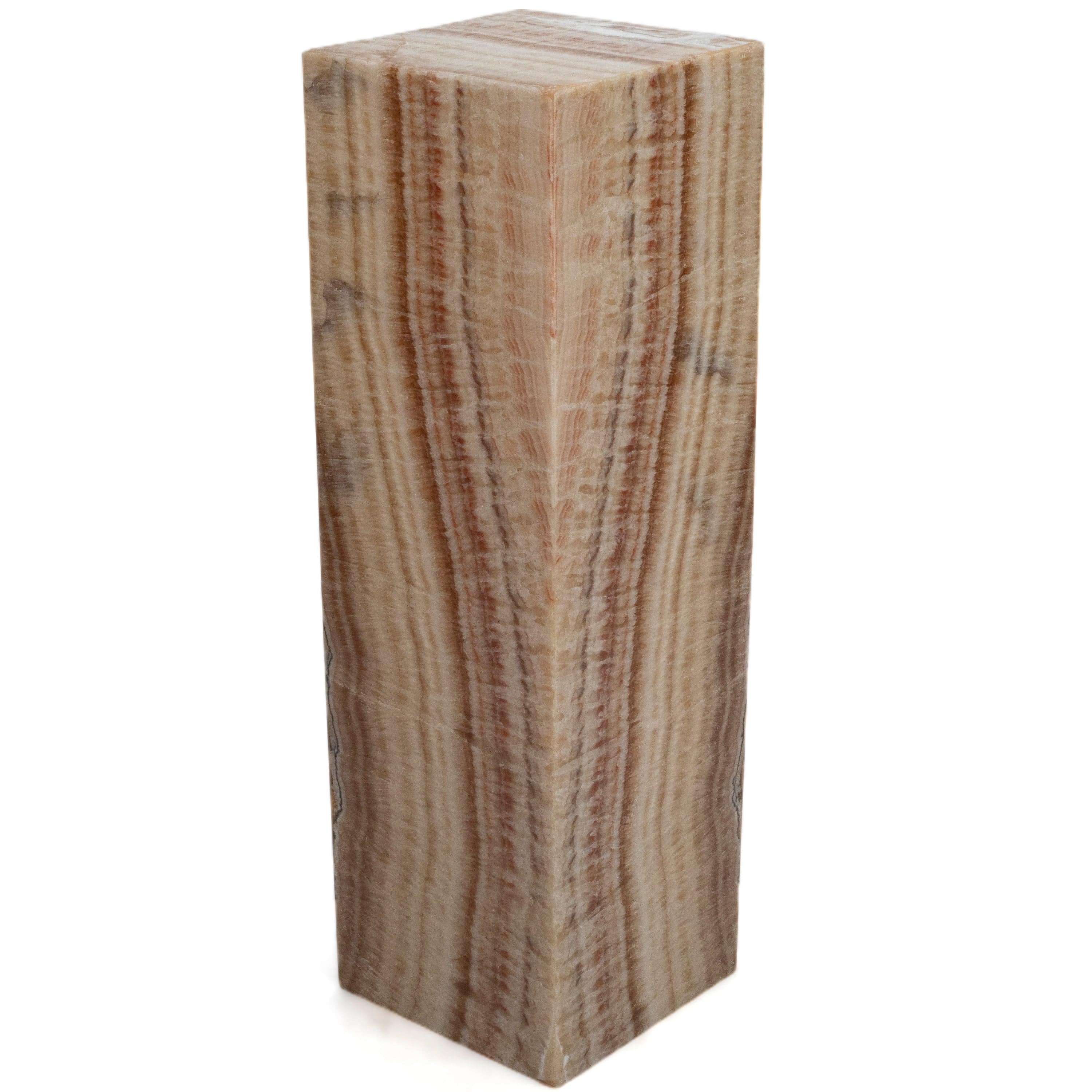 Kalifano Light Towers Natural Onyx Lamp Light Tower 40" tall LT100X30.003