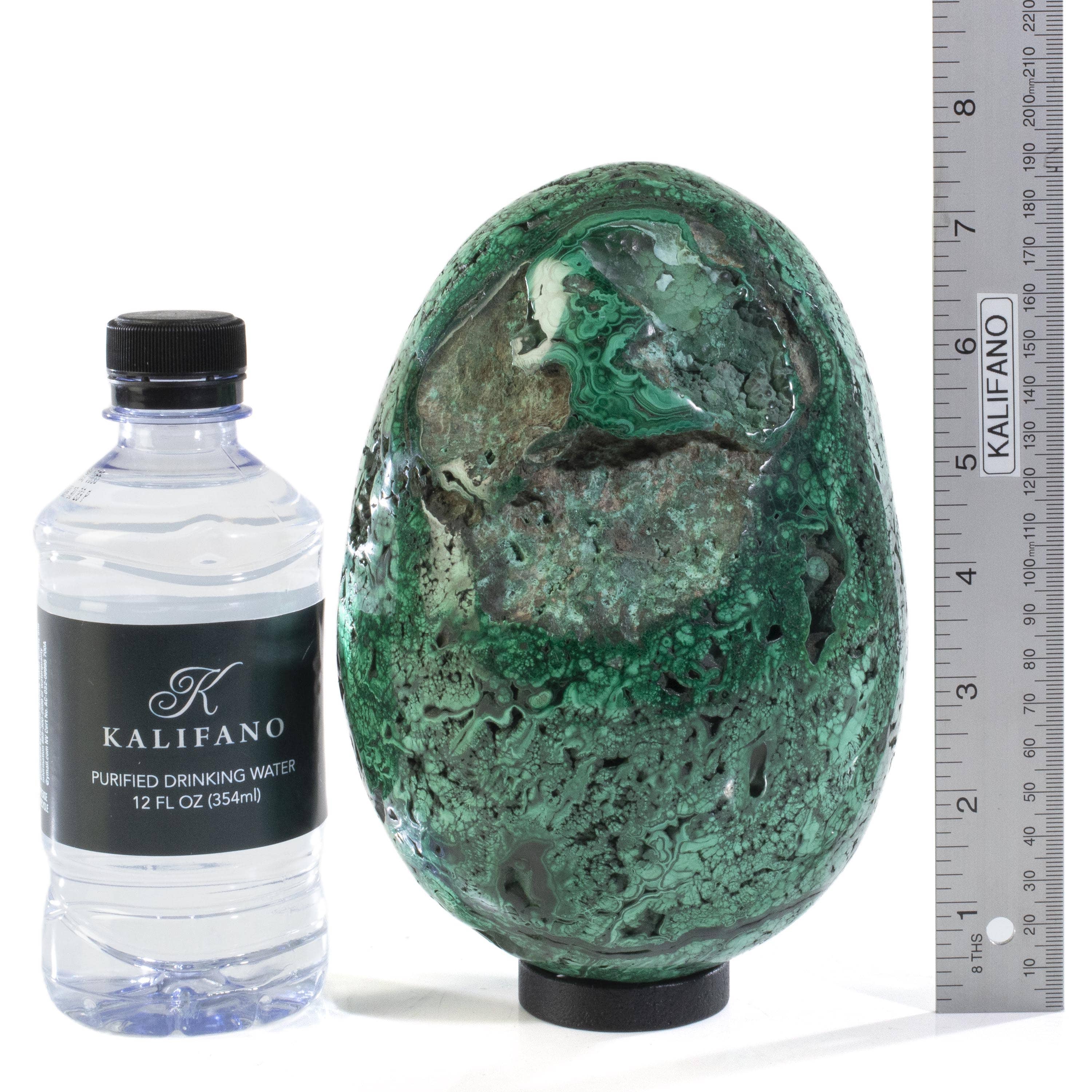 Kalifano Malachite Malachite Egg Carving 5" / 5,120g EGG11600-MA.001