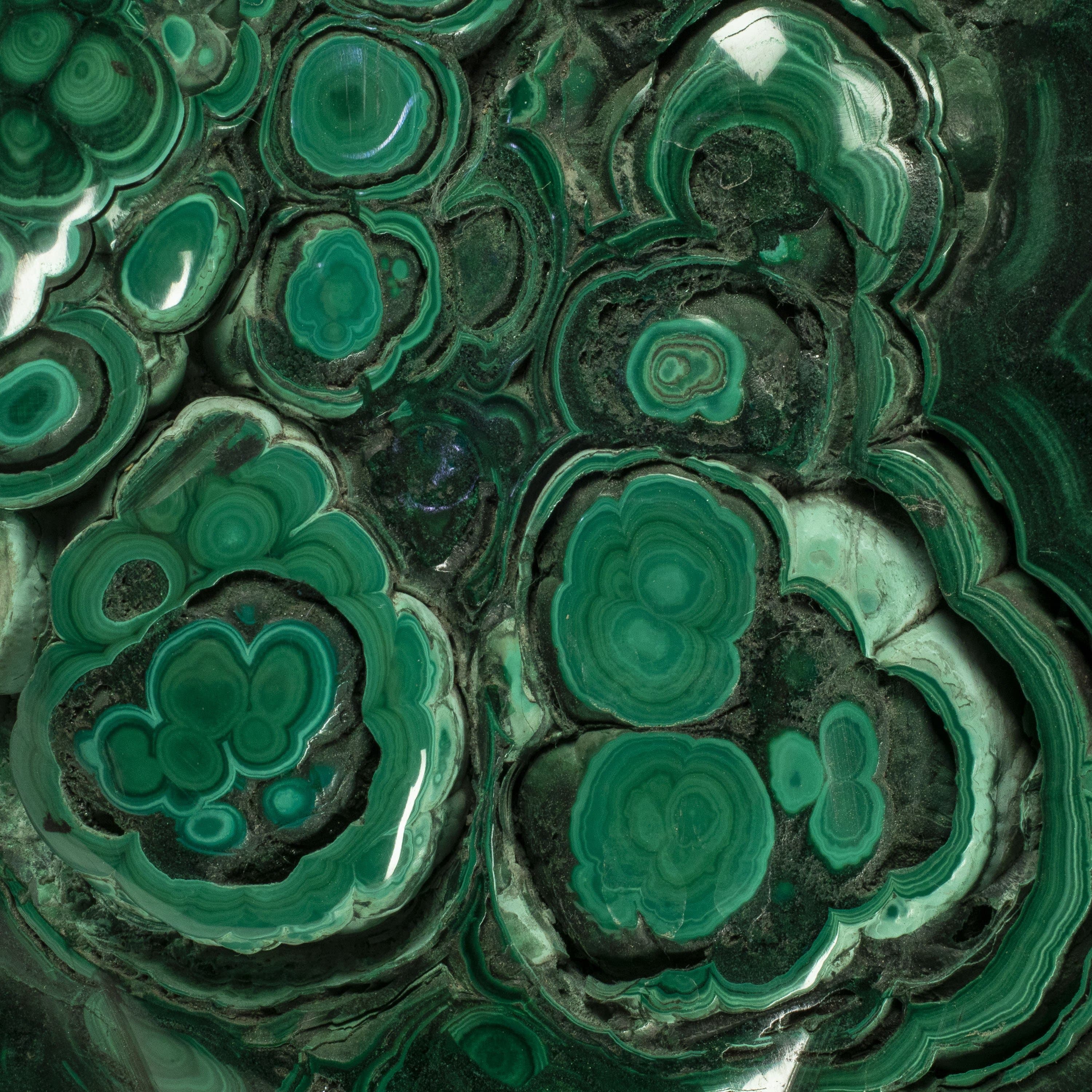 Kalifano Malachite Rare Natural Green Malachite Polished Freeform Specimen from Congo - 15.6 kg / 34.4 lbs MA9800.001