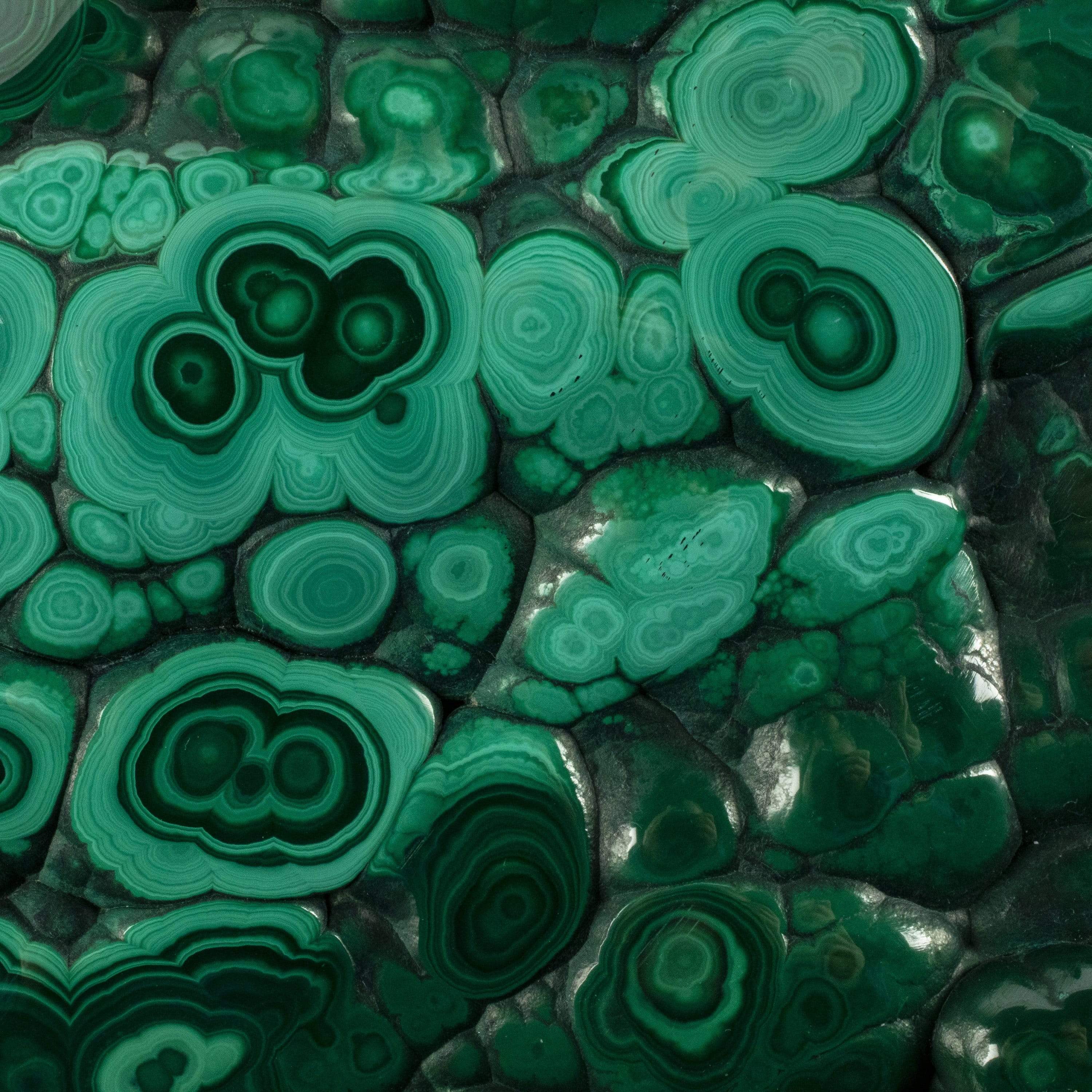Kalifano Malachite Rare Natural Green Malachite Polished Freeform Specimen from Congo - 3.8 kg / 8.4 lbs MA2500.001
