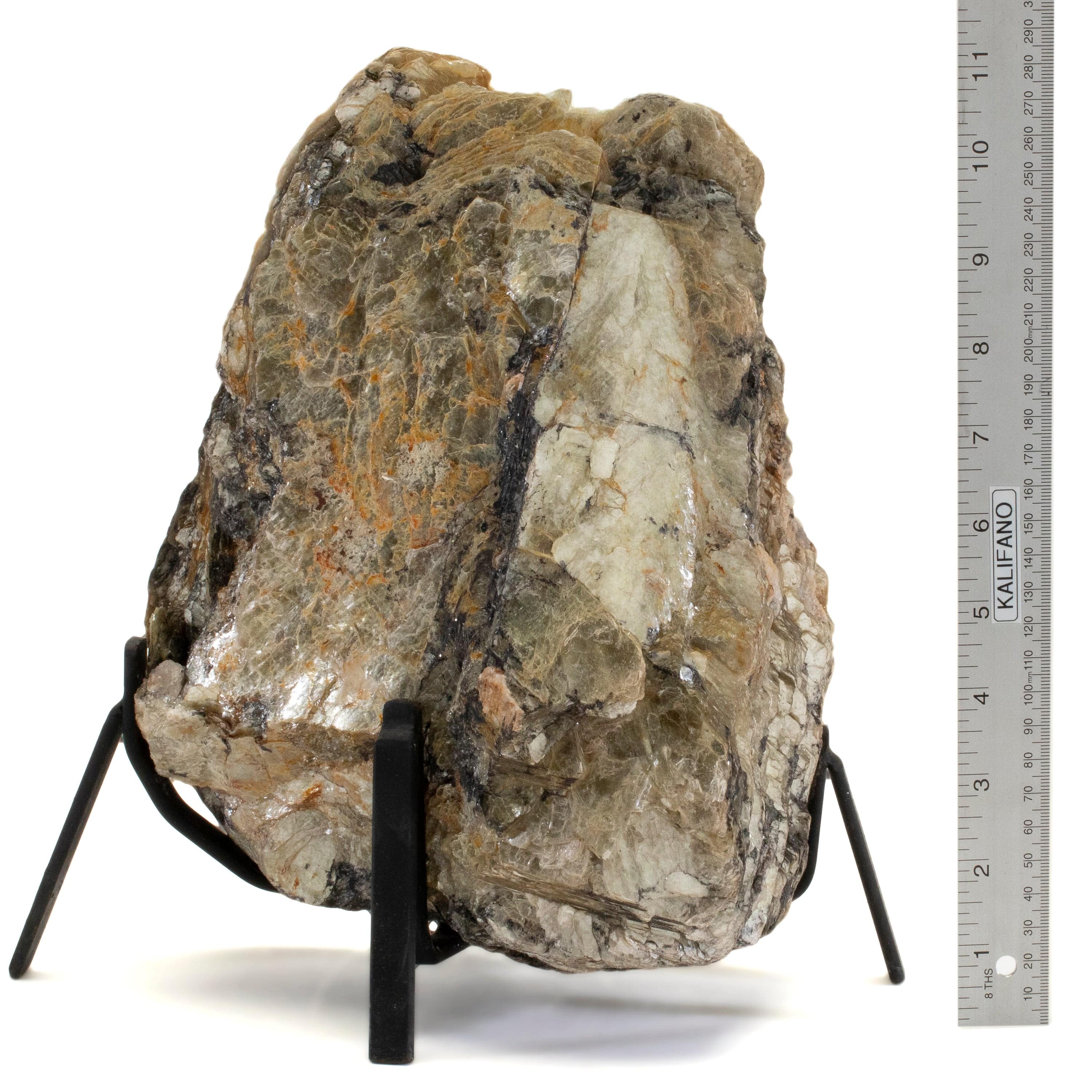 Kalifano Mica Natural Mica on Custom Stand from Brazil - 11" / 16 lbs MC3700.001