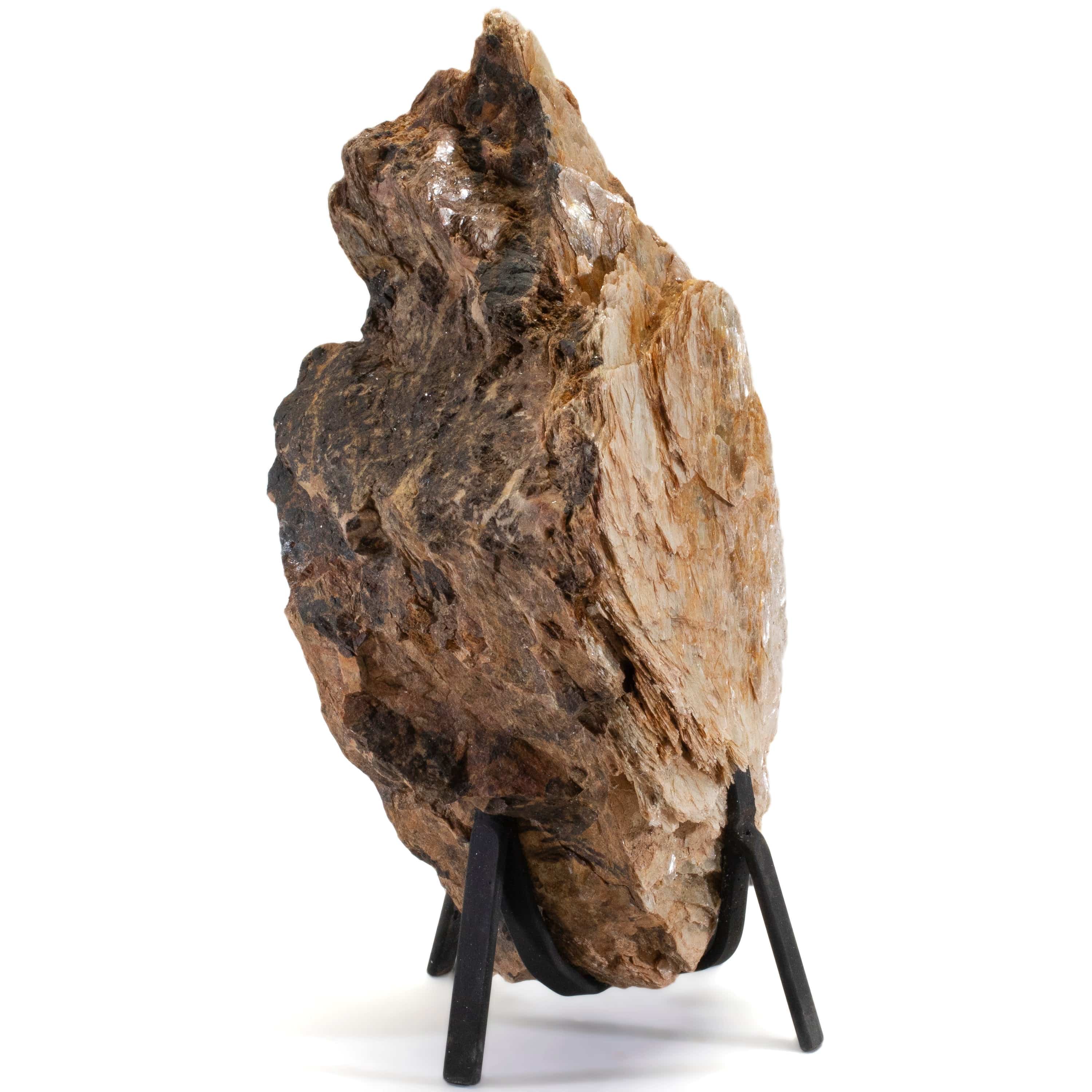 Kalifano Mica Natural Mica on Custom Stand from Brazil - 14" / 17 lbs MC3800.002
