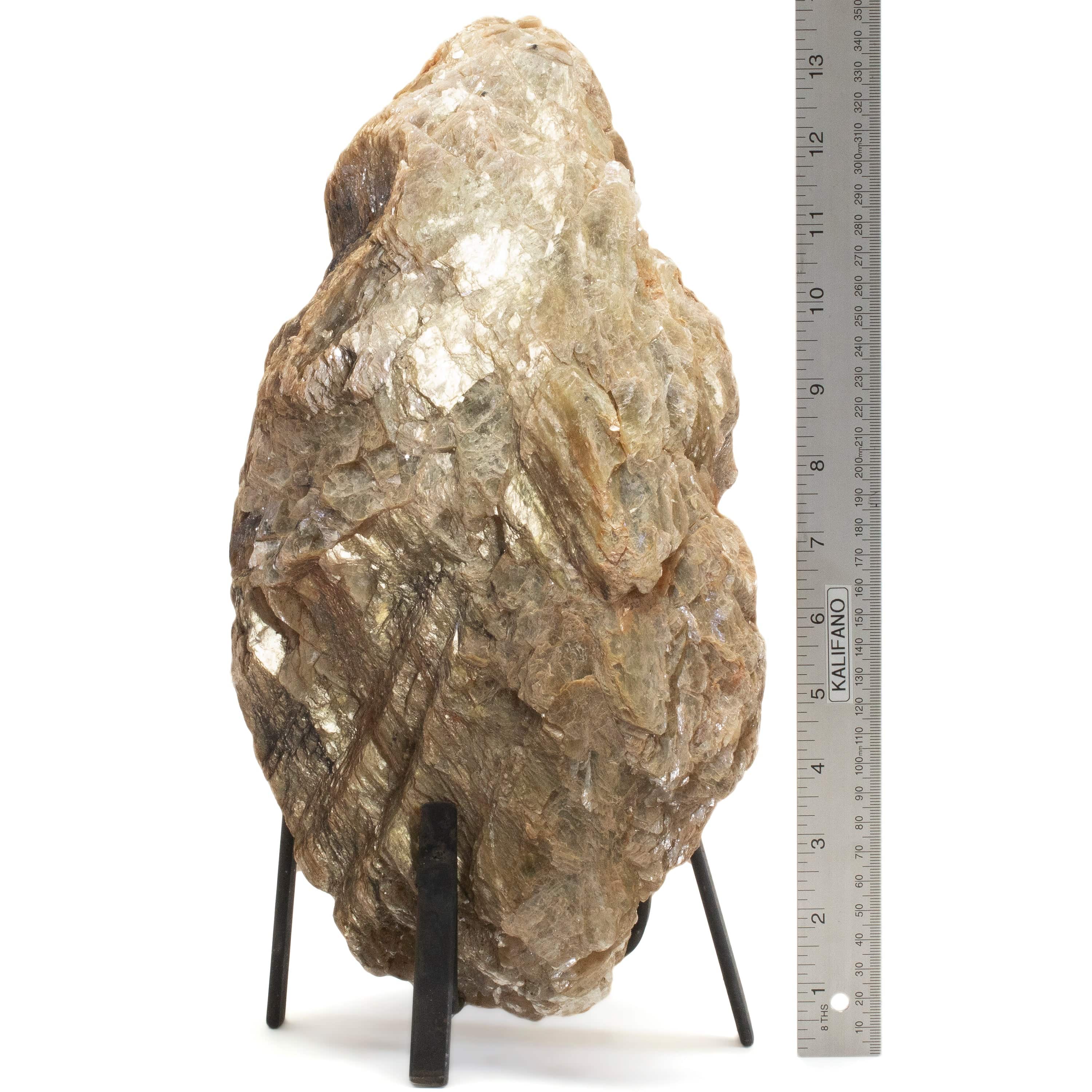 Kalifano Mica Natural Mica on Custom Stand from Brazil - 14" / 18 lbs MC4100.003