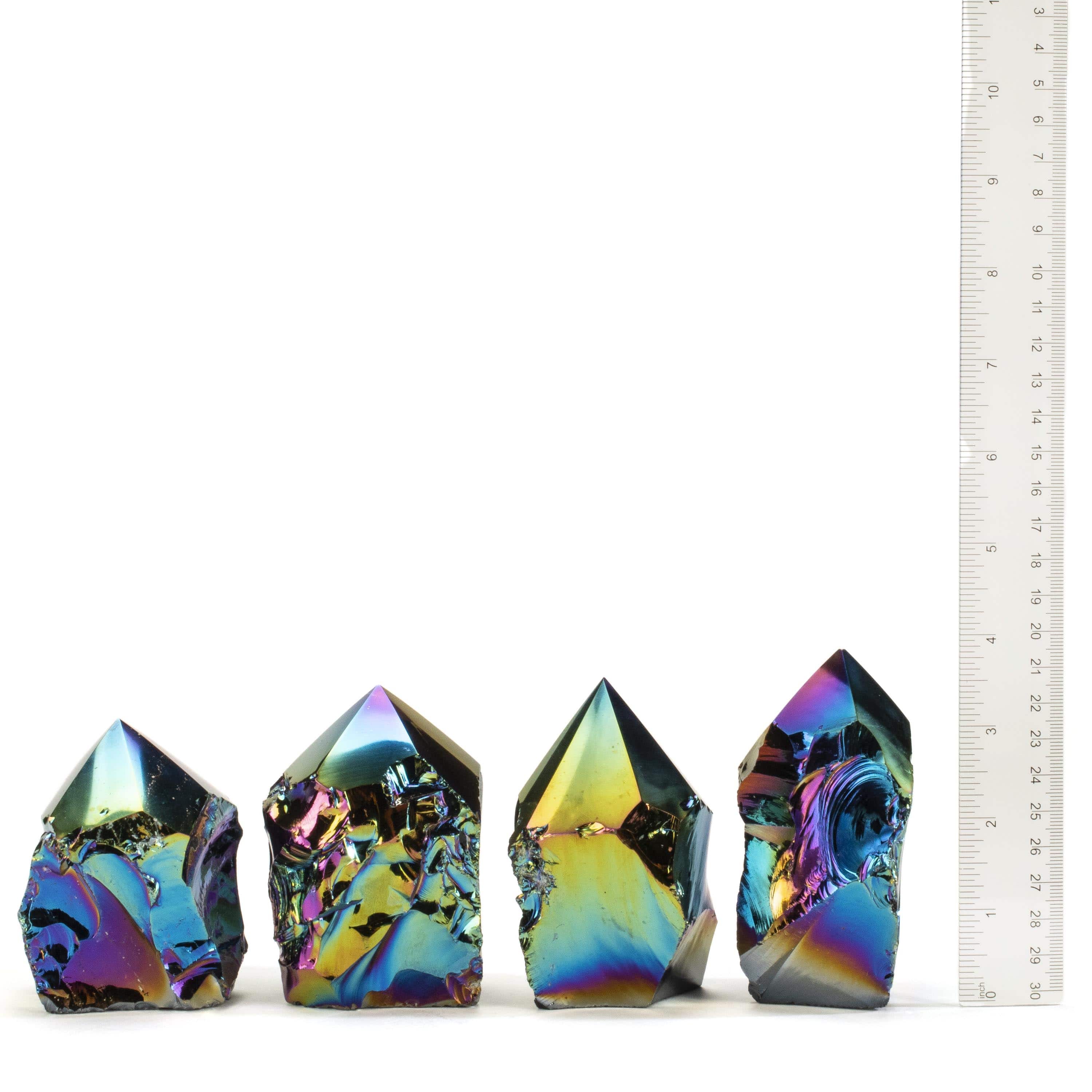 KALIFANO Obsidian Titanium Obsidian Point - 325 g ABP240-OB