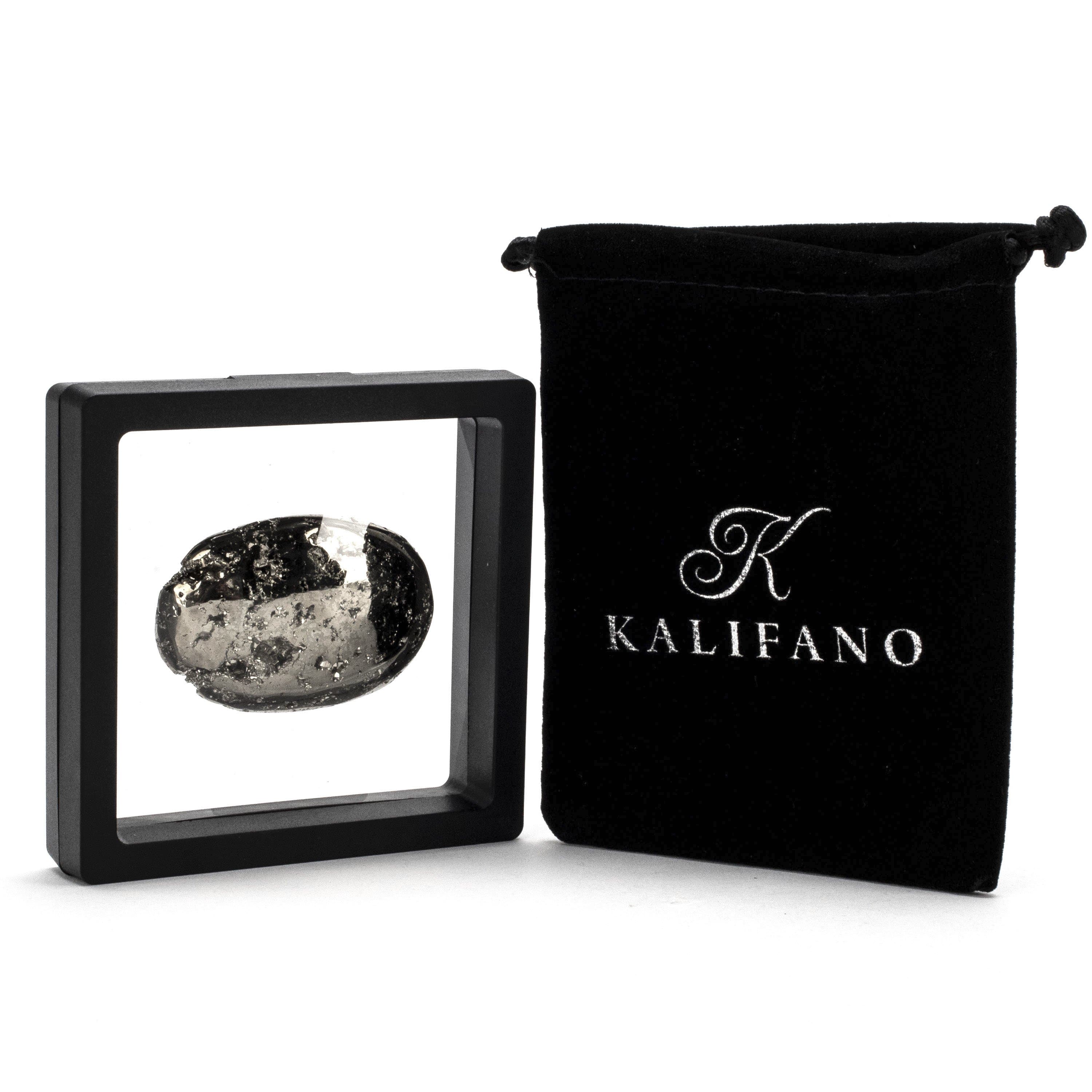 KALIFANO Pyrite Palm Stone PS60-PC