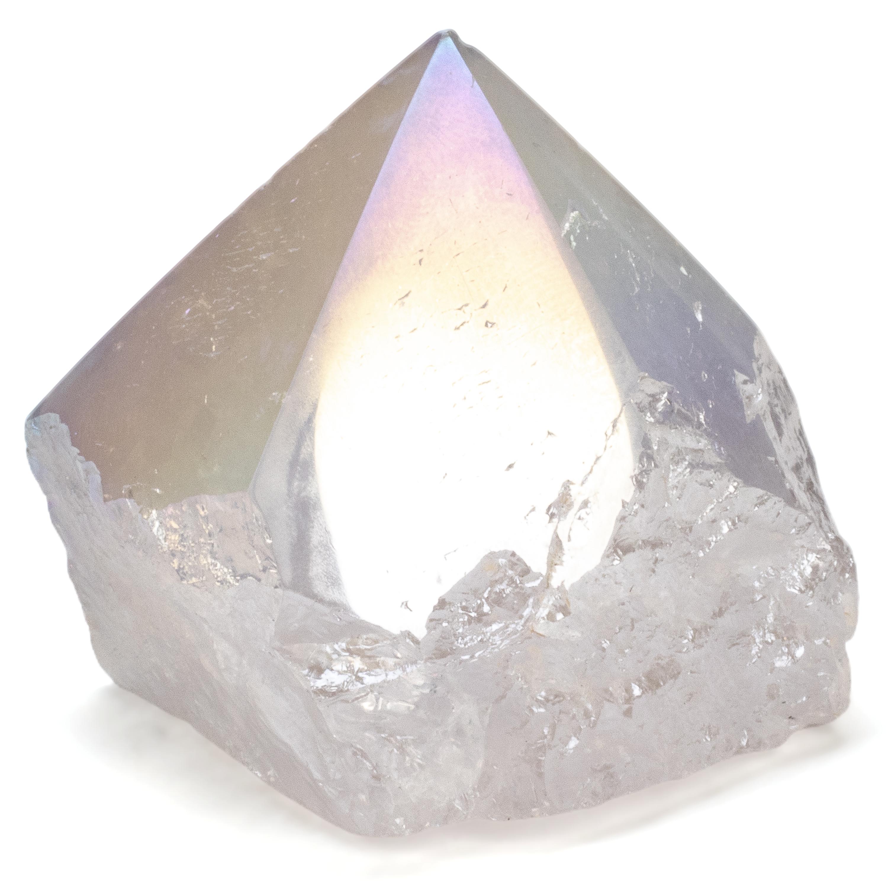 KALIFANO Quartz Aura Borealis Quartz Point - 100 g ABP120-CQ