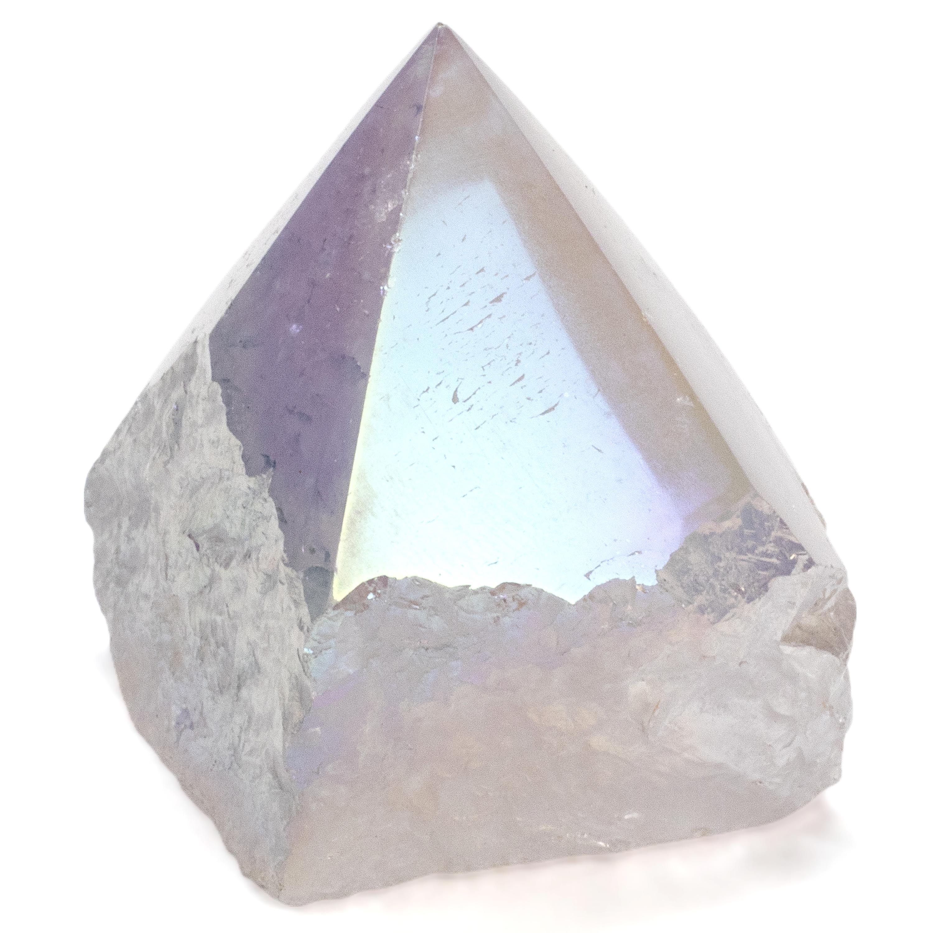 KALIFANO Quartz Aura Borealis Quartz Point - 100 g ABP120-CQ
