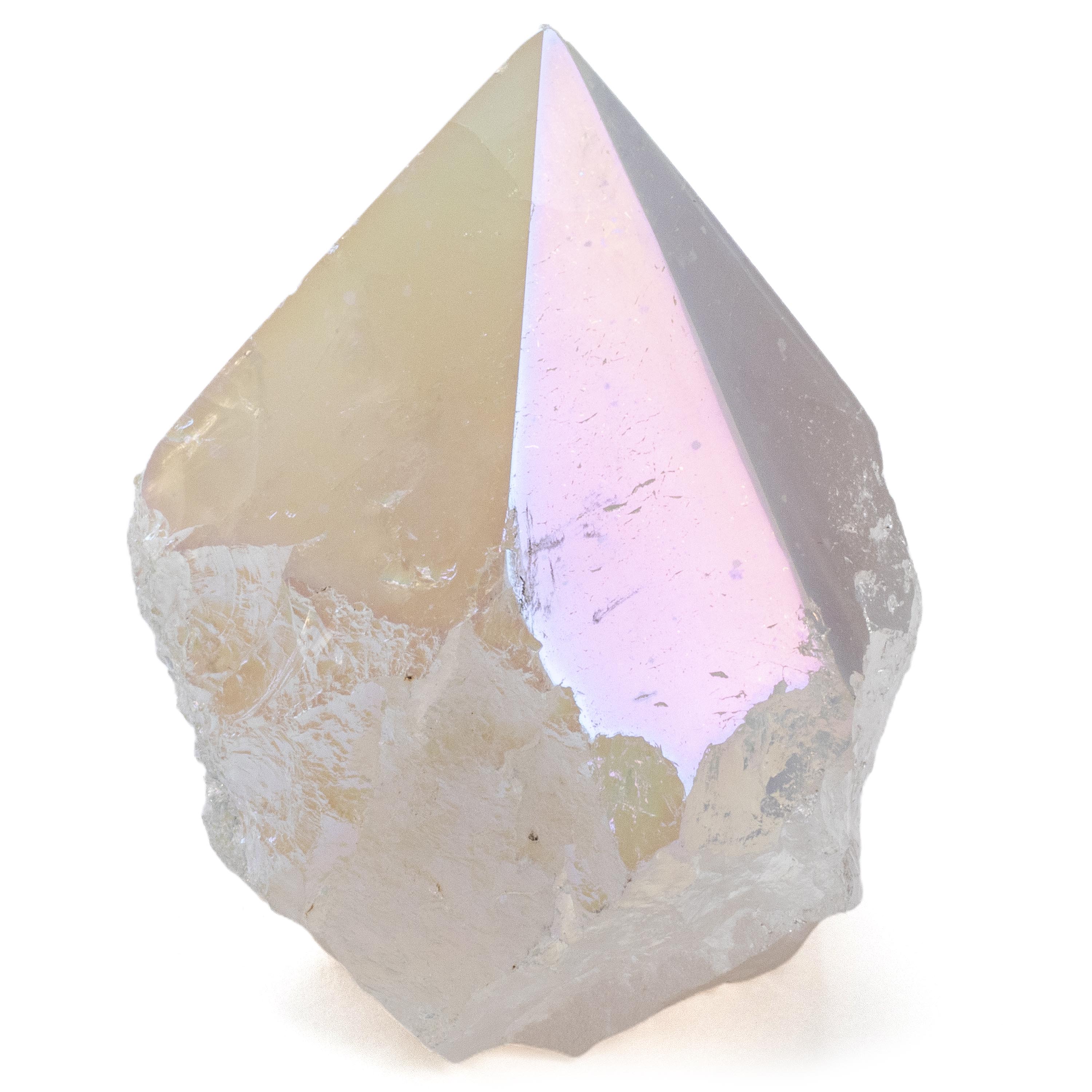 KALIFANO Quartz Aura Borealis Quartz Point - 180 g ABP180-CQ