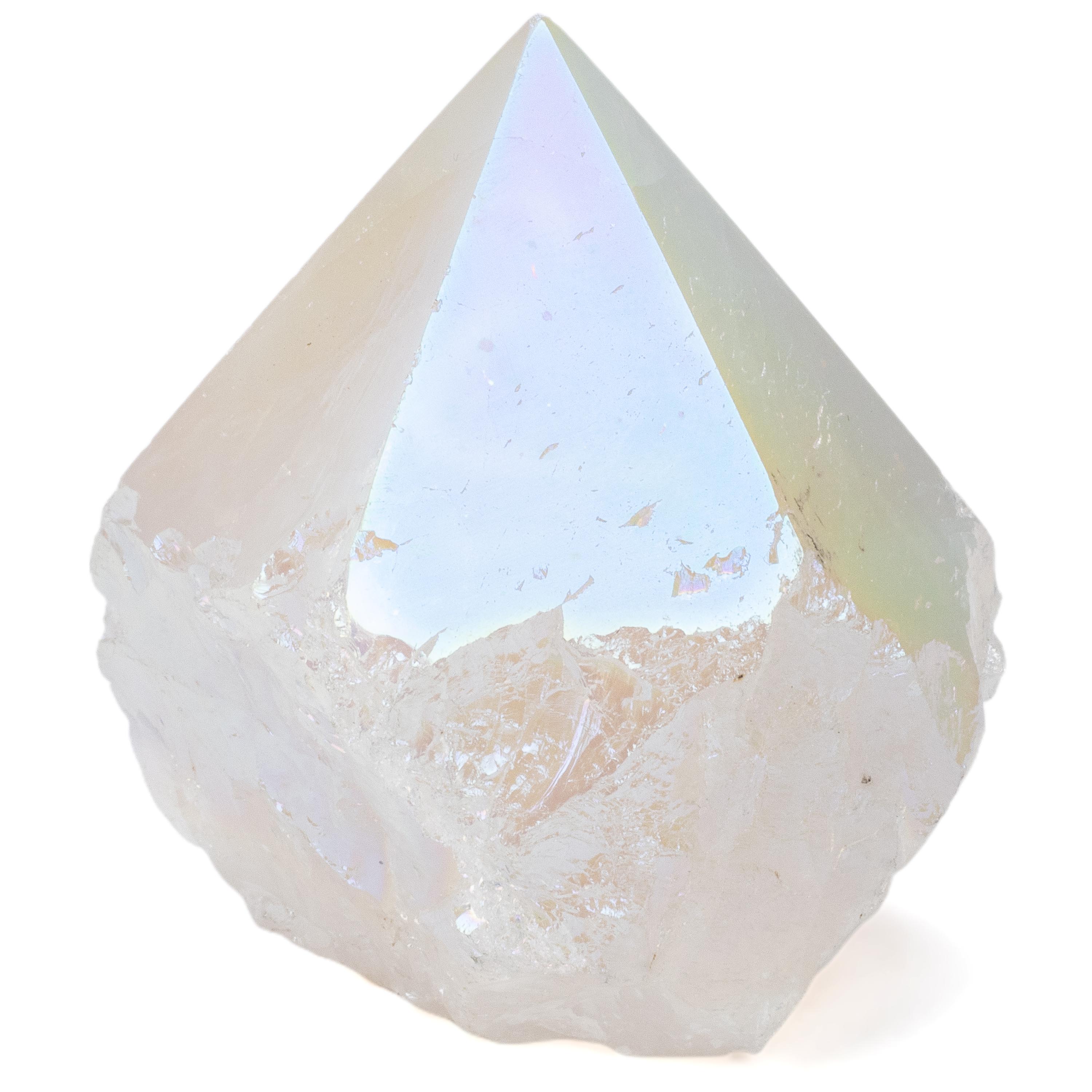 KALIFANO Quartz Aura Borealis Quartz Point - 180 g ABP180-CQ