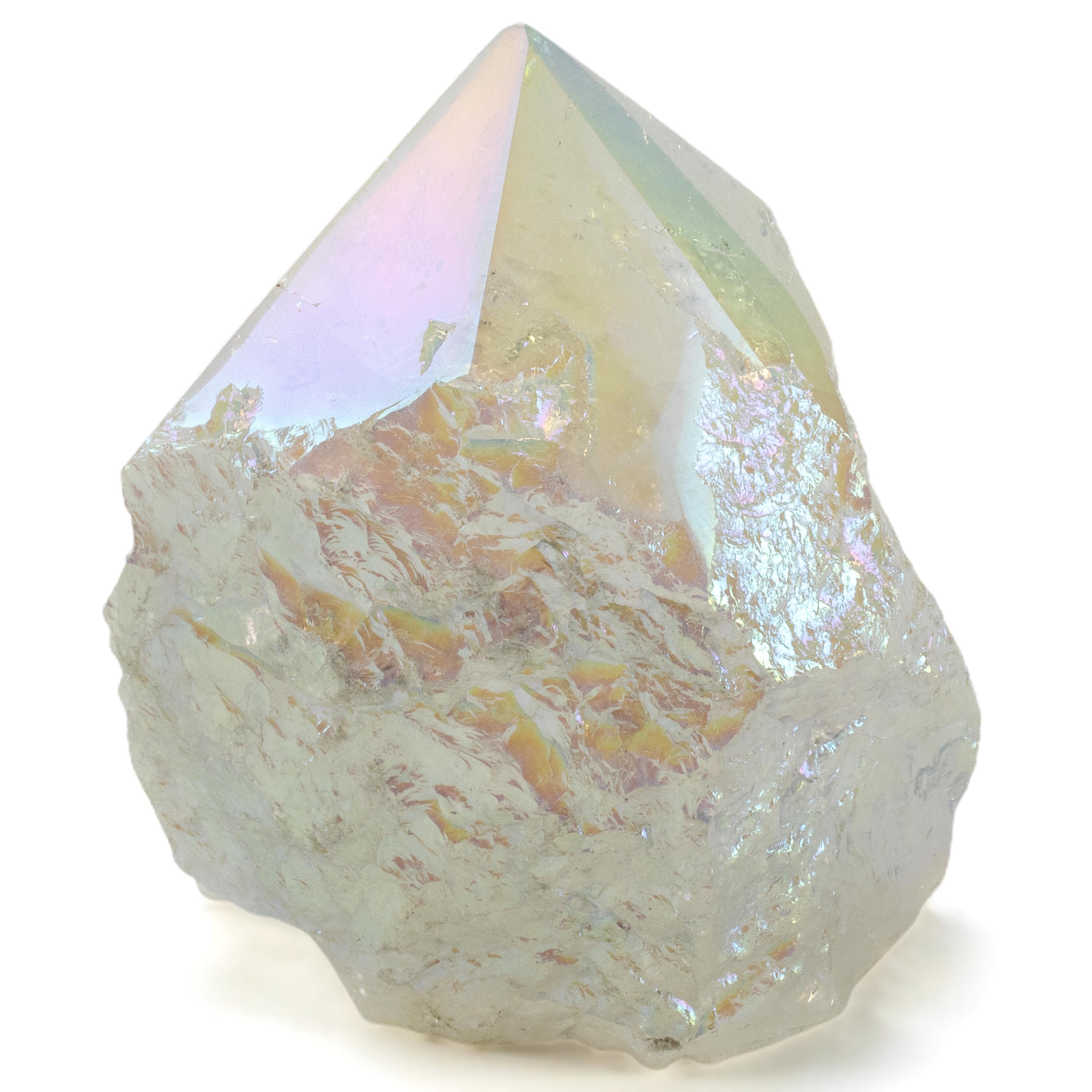 KALIFANO Quartz Aura Borealis Quartz Point - 325 g ABP240-CQ