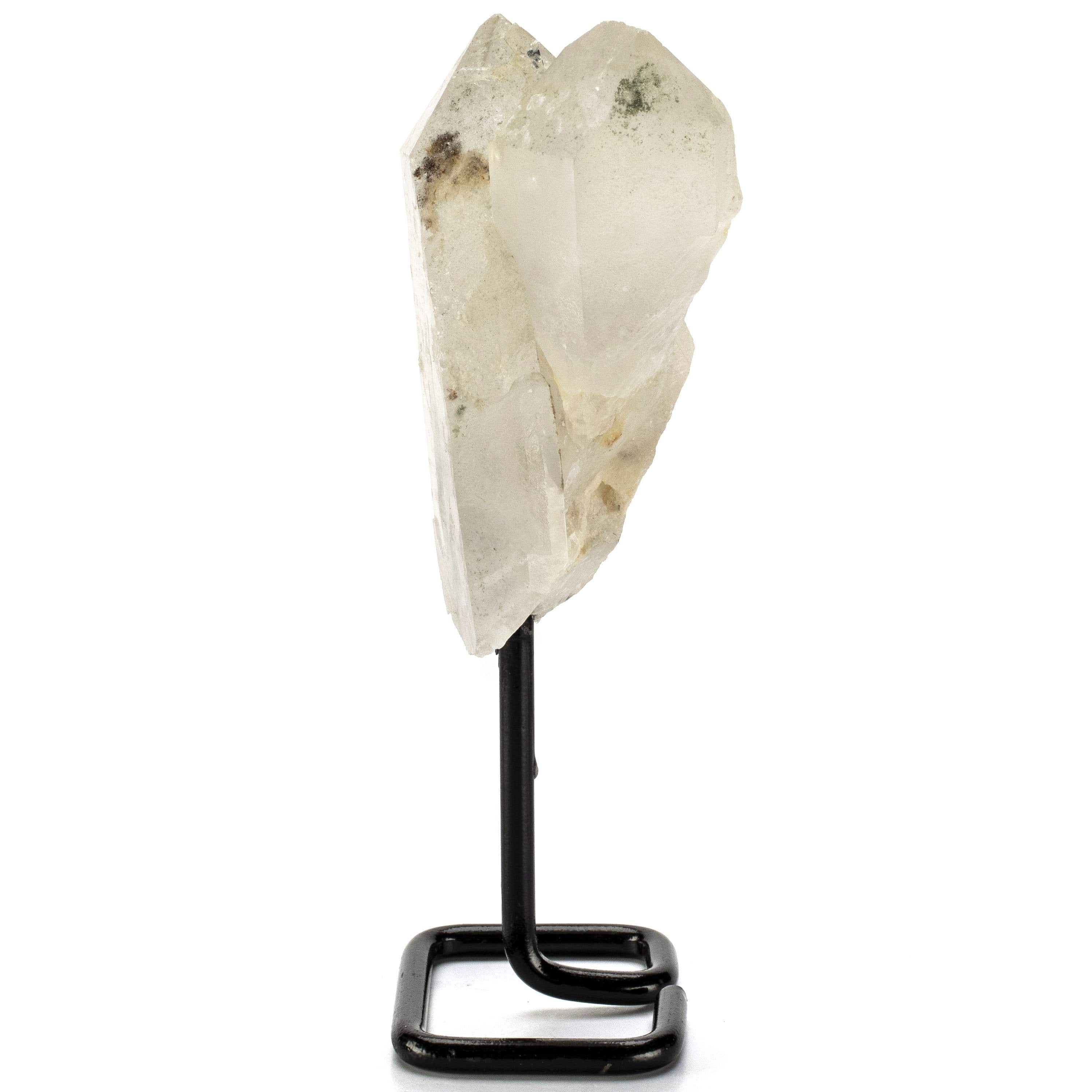 Kalifano Quartz Brazilian Clear Quartz Point on Stand - 1.5 lbs QCP300