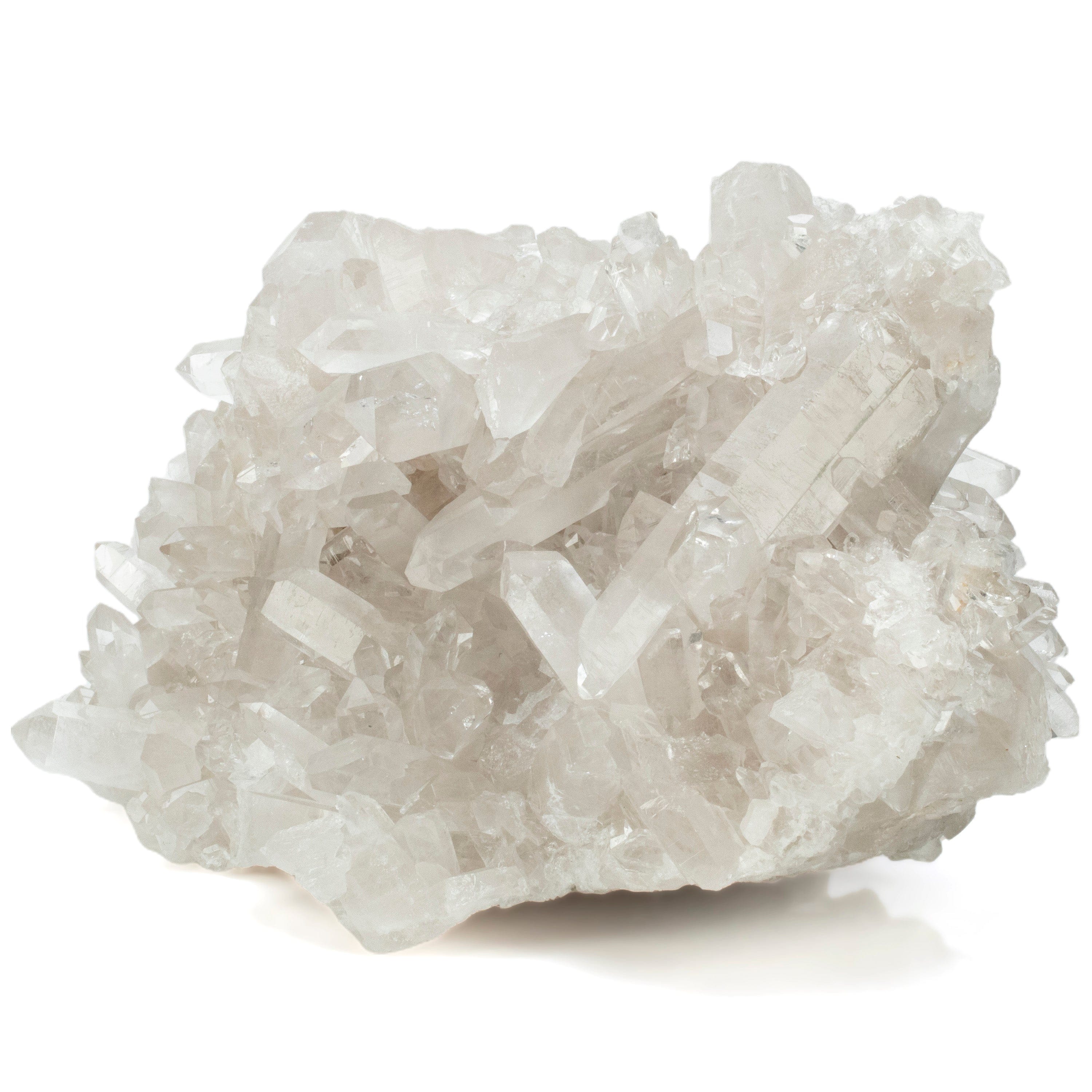 Kalifano Quartz Natural Brazilian Clear Quartz Cluster - 21” / 86 lbs QC72000.002