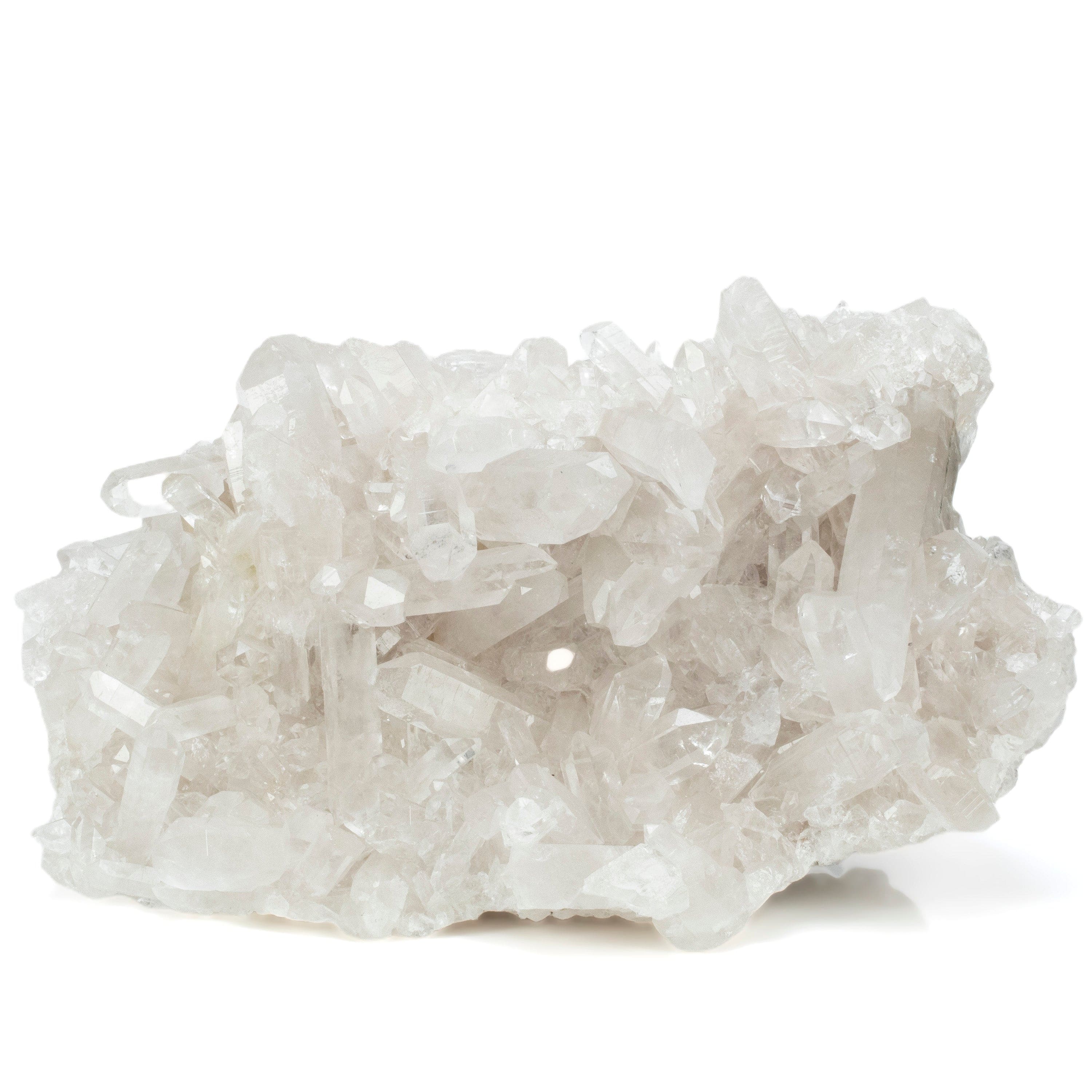 Kalifano Quartz Natural Brazilian Clear Quartz Cluster - 21” / 86 lbs QC72000.002