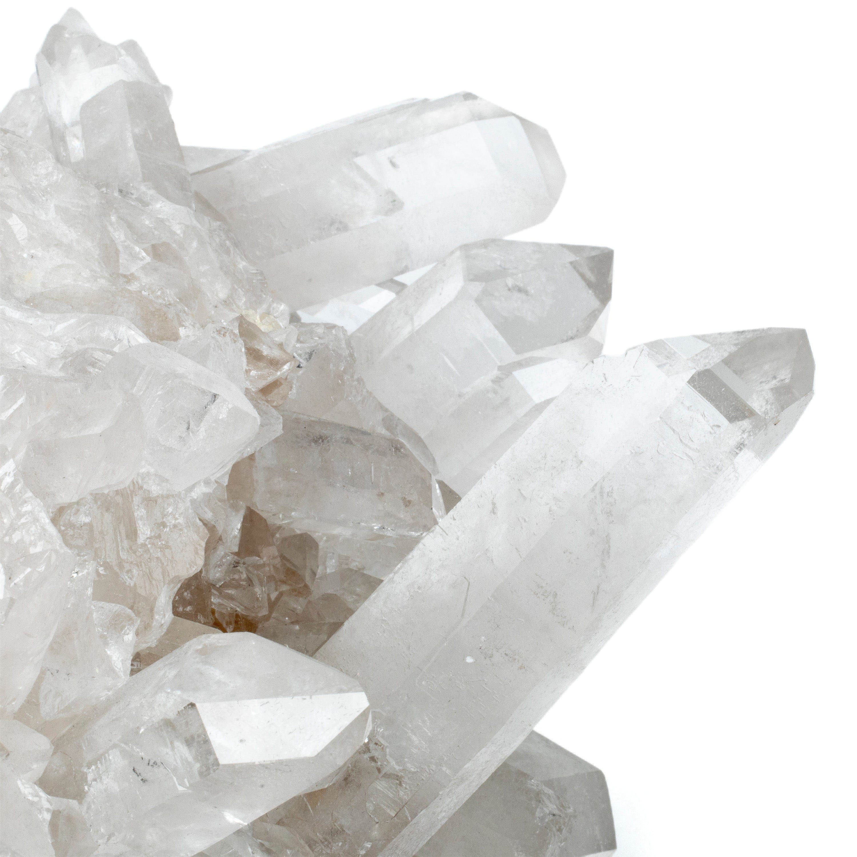 Kalifano Quartz Natural Brazilian Clear Quartz Cluster - 21” / 86 lbs QC72000.002
