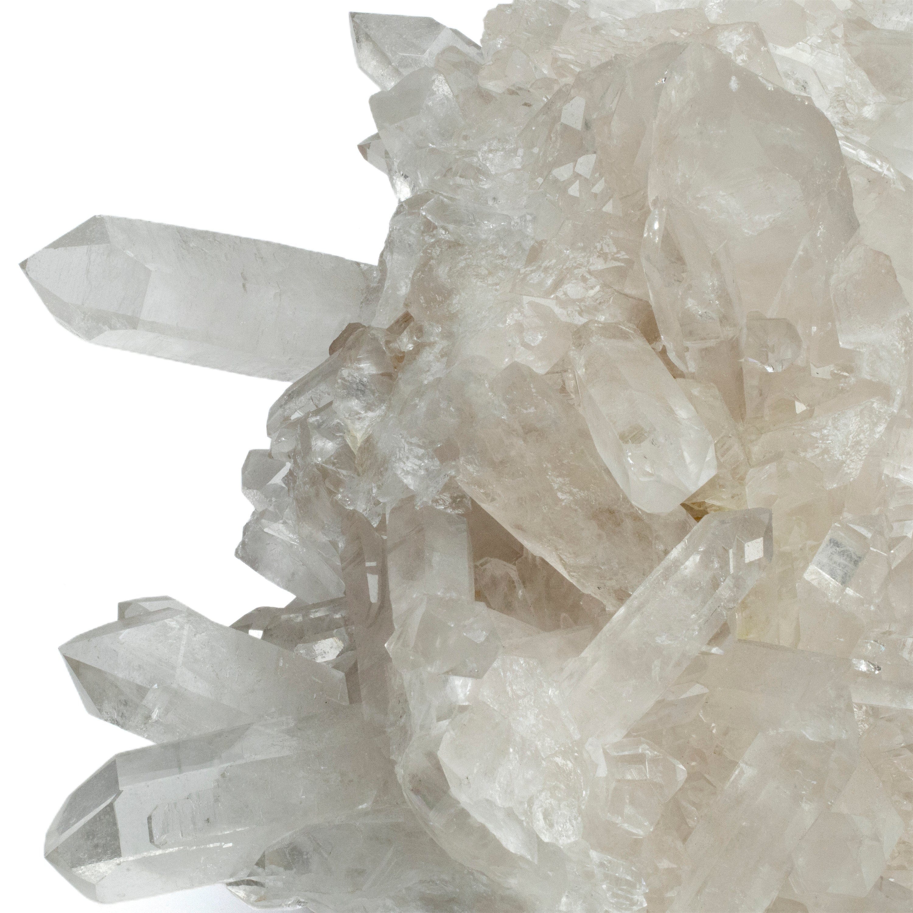 Kalifano Quartz Natural Brazilian Clear Quartz Cluster - 21” / 86 lbs QC72000.002