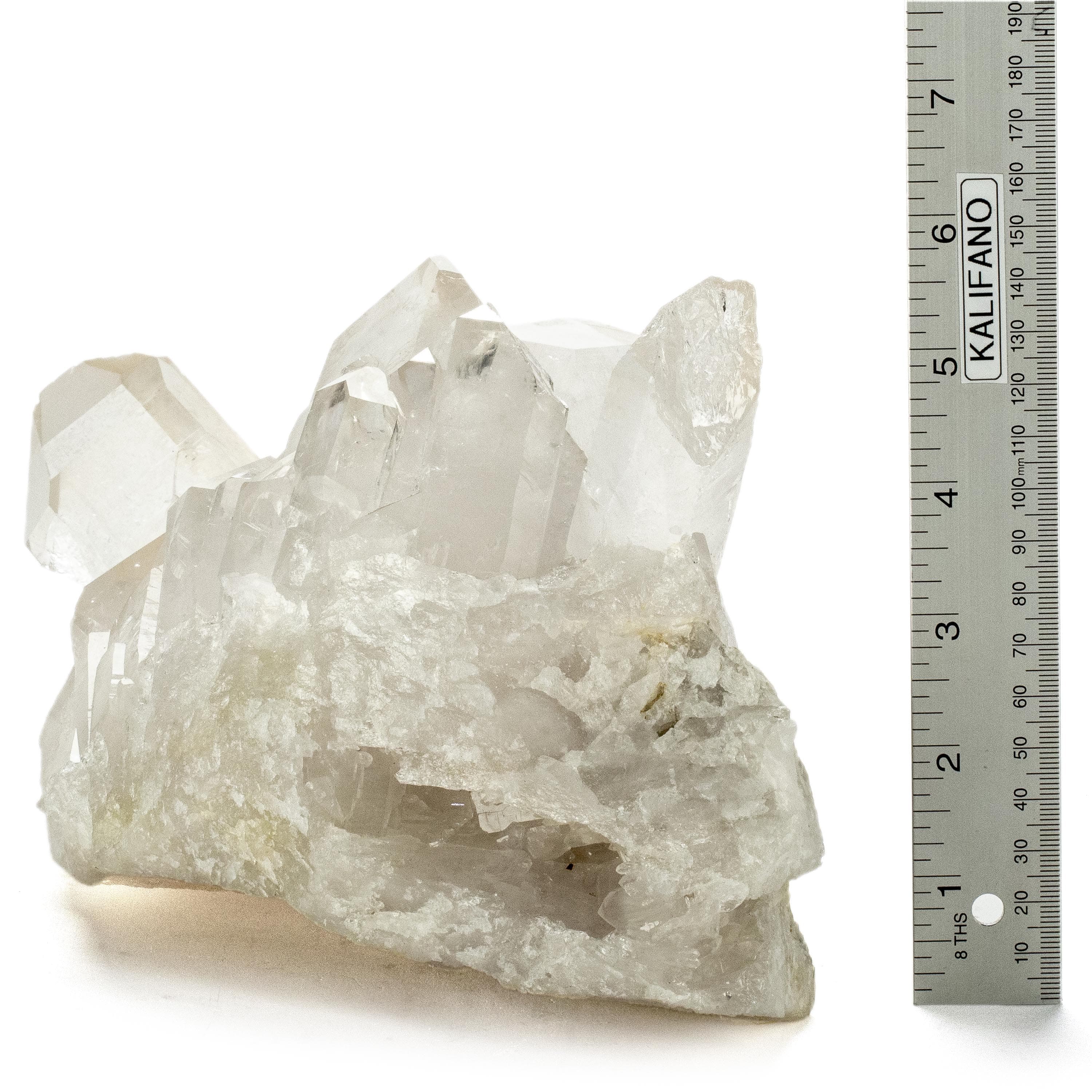 Kalifano Quartz Natural Crystal Quartz Cluster - 12" / 9.3 lbs QC3400.003