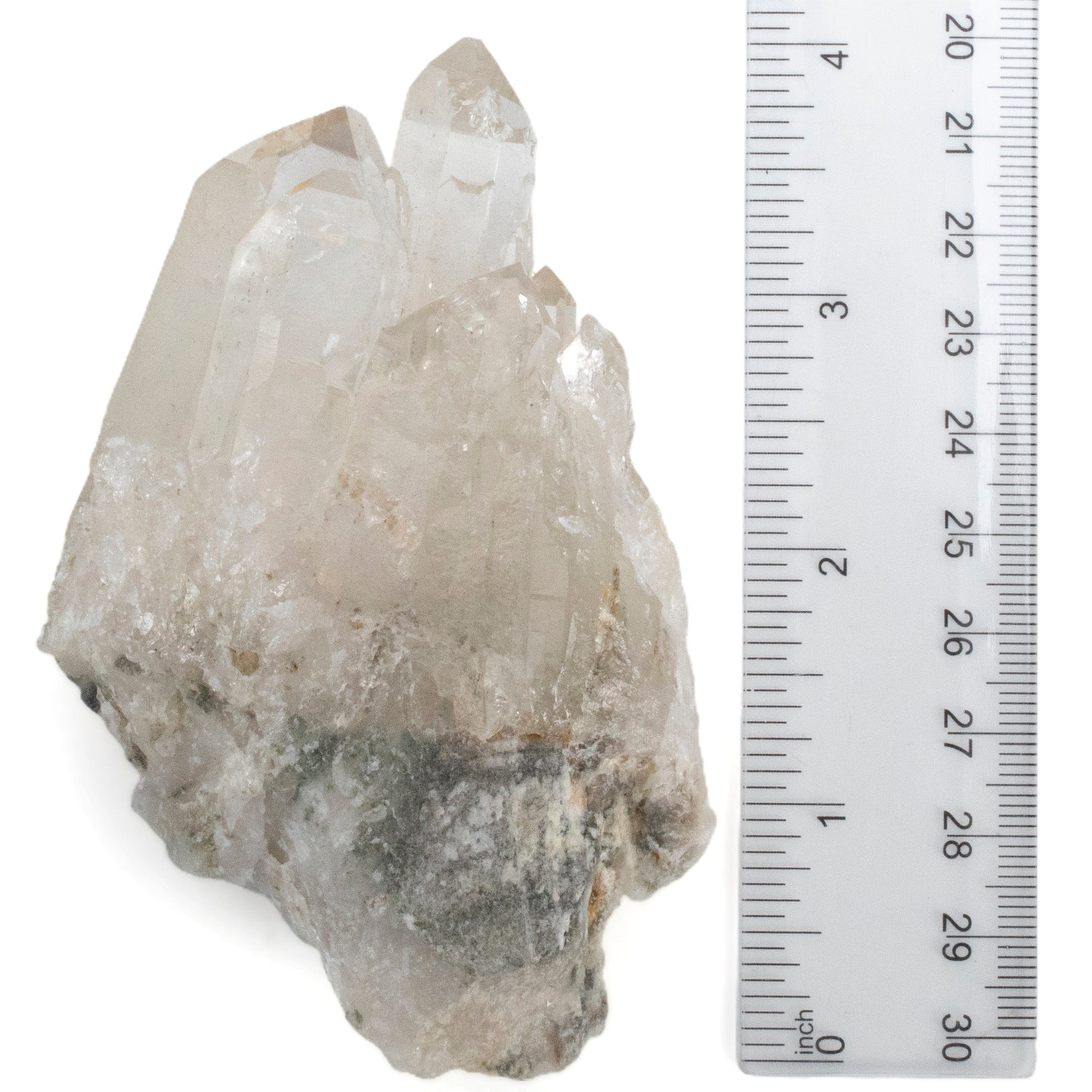 Kalifano Quartz Natural Crystal Quartz Cluster - 250 grams QC200