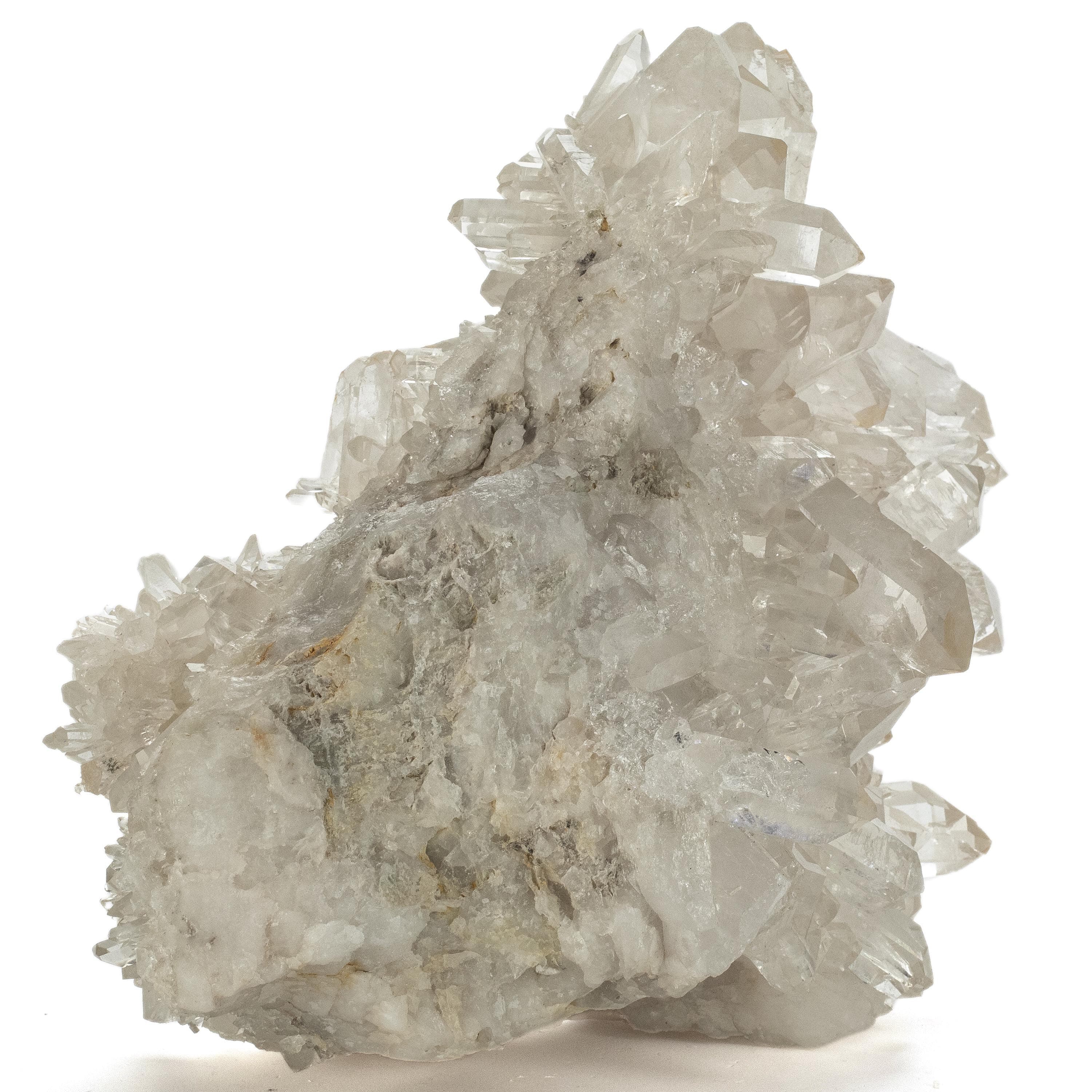 Kalifano Quartz Natural Crystal Quartz Cluster - 9" / 12.6 lbs QC4800.005