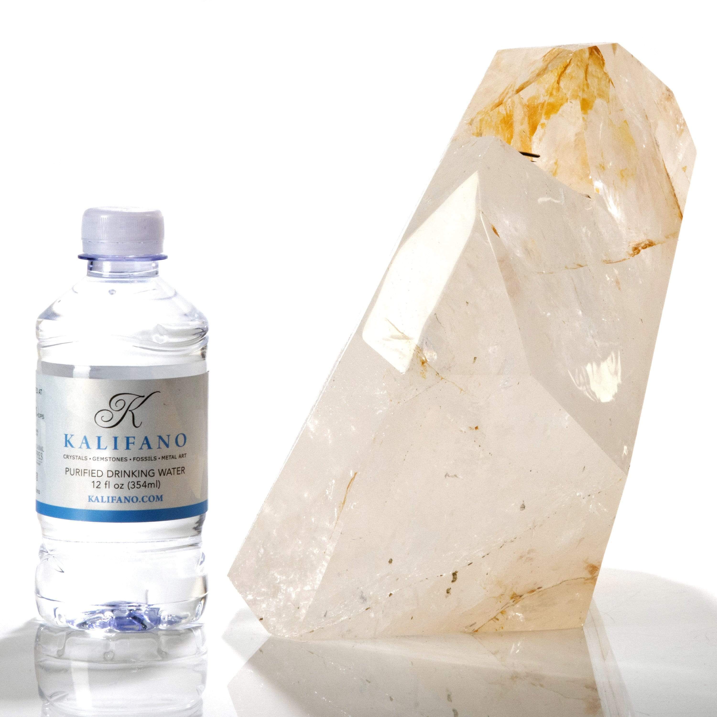 Kalifano Quartz Natural Madagascar Clear Quartz Cluster - 8.5 in / 10,900 g Q4800.007