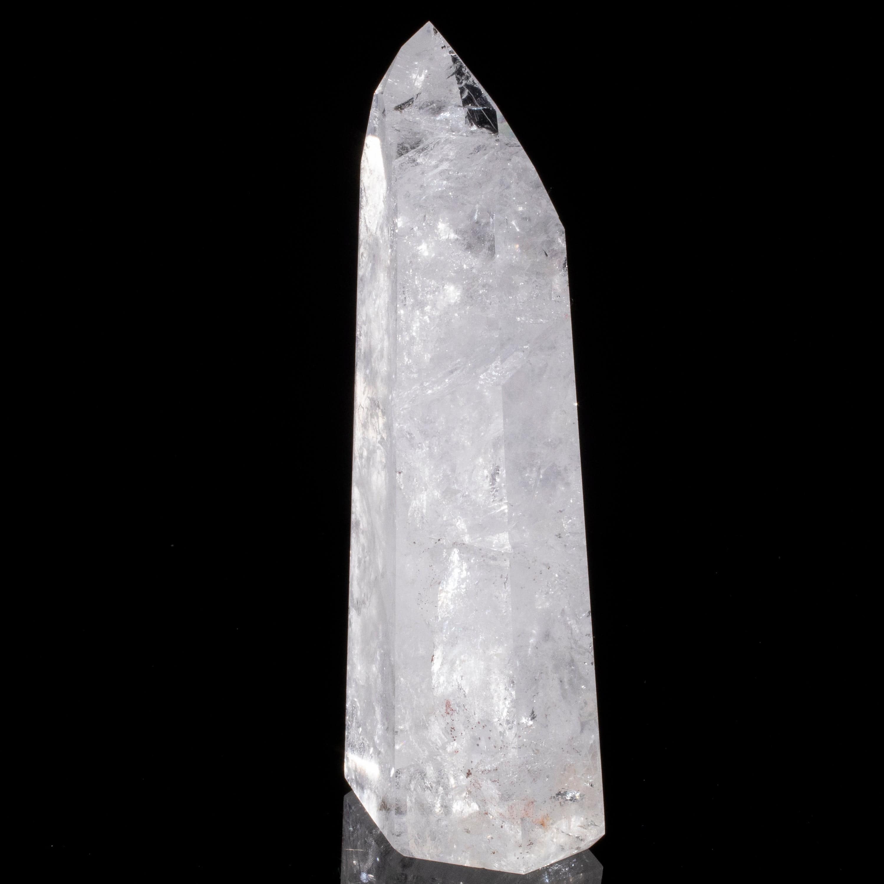 Kalifano Quartz Natural Quartz Obelisk from Brazil - 7.5" / 1,034 grams QZ1500.007