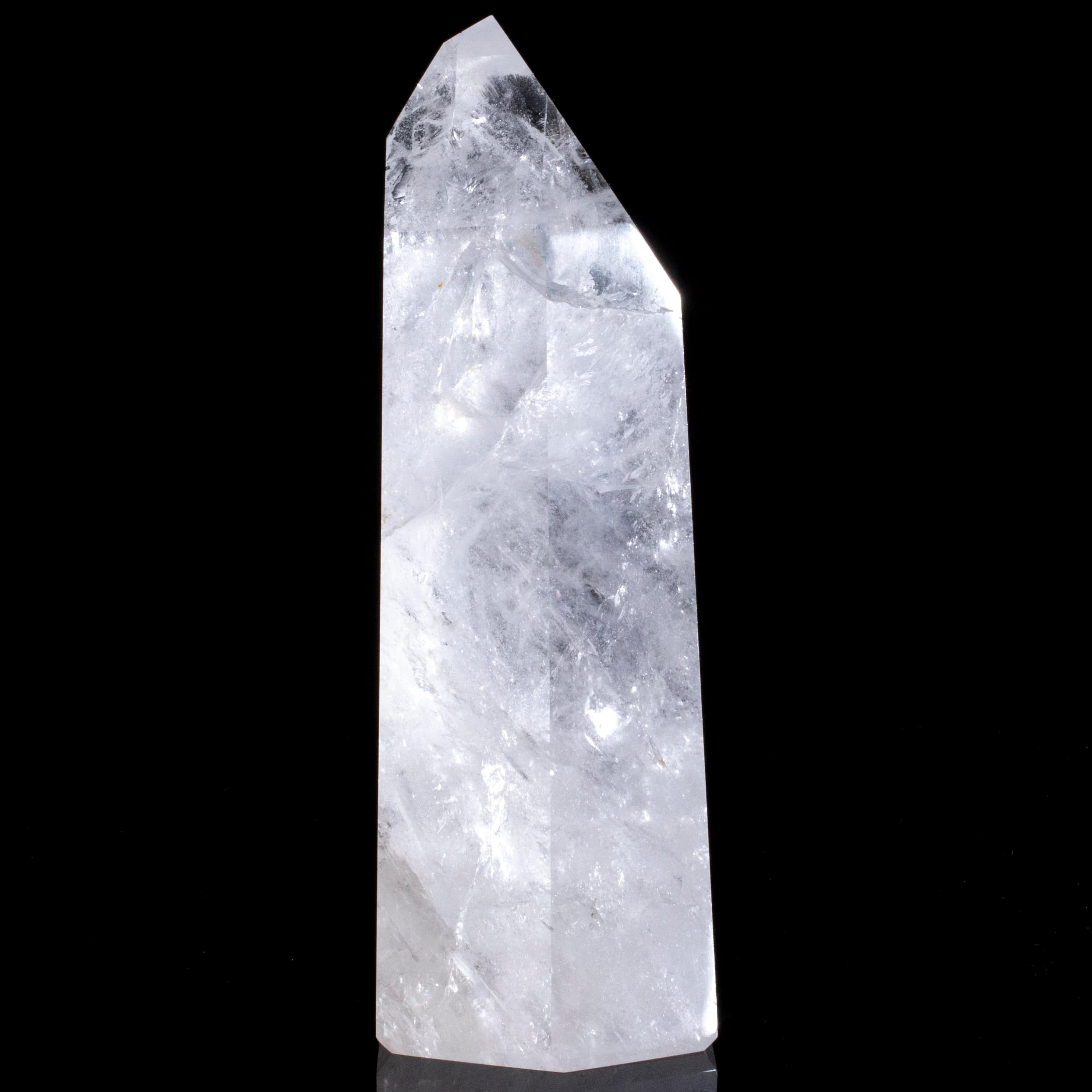 Kalifano Quartz Natural Quartz Obelisk from Brazil - 8" / 1,725 grams QZ2400.007