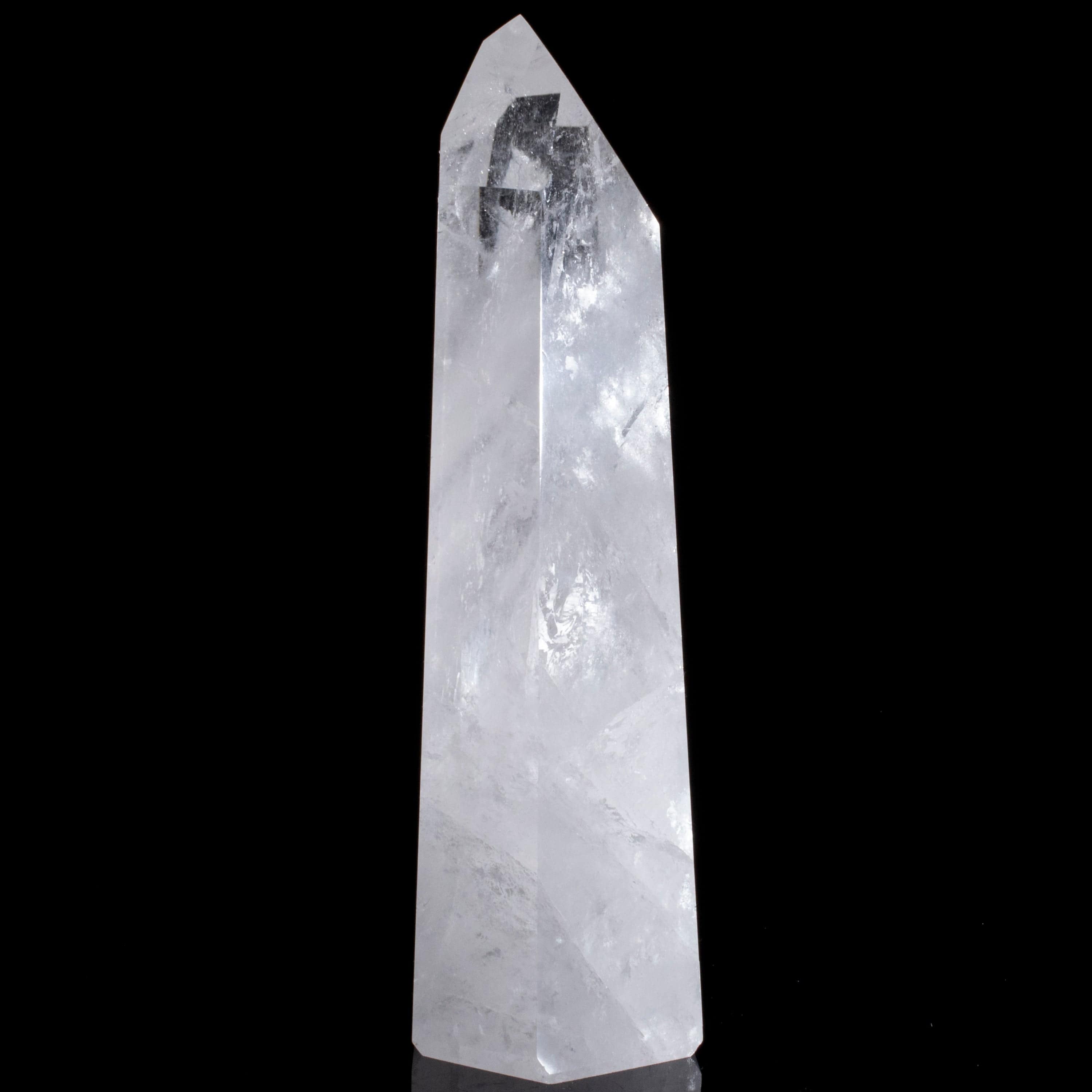 Kalifano Quartz Natural Quartz Obelisk from Brazil - 9.5" / 2,014 grams QZ3000.002