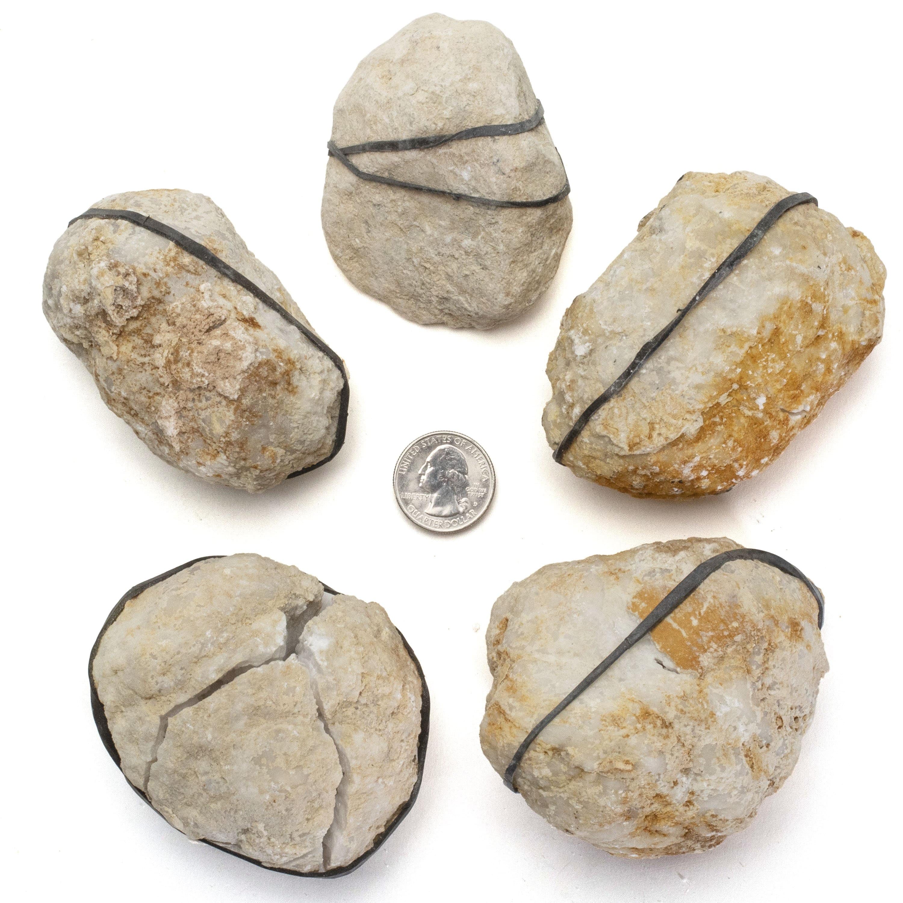Kalifano Quartz QG40 - Quartz Geode - Morocco8-10 cm QG40