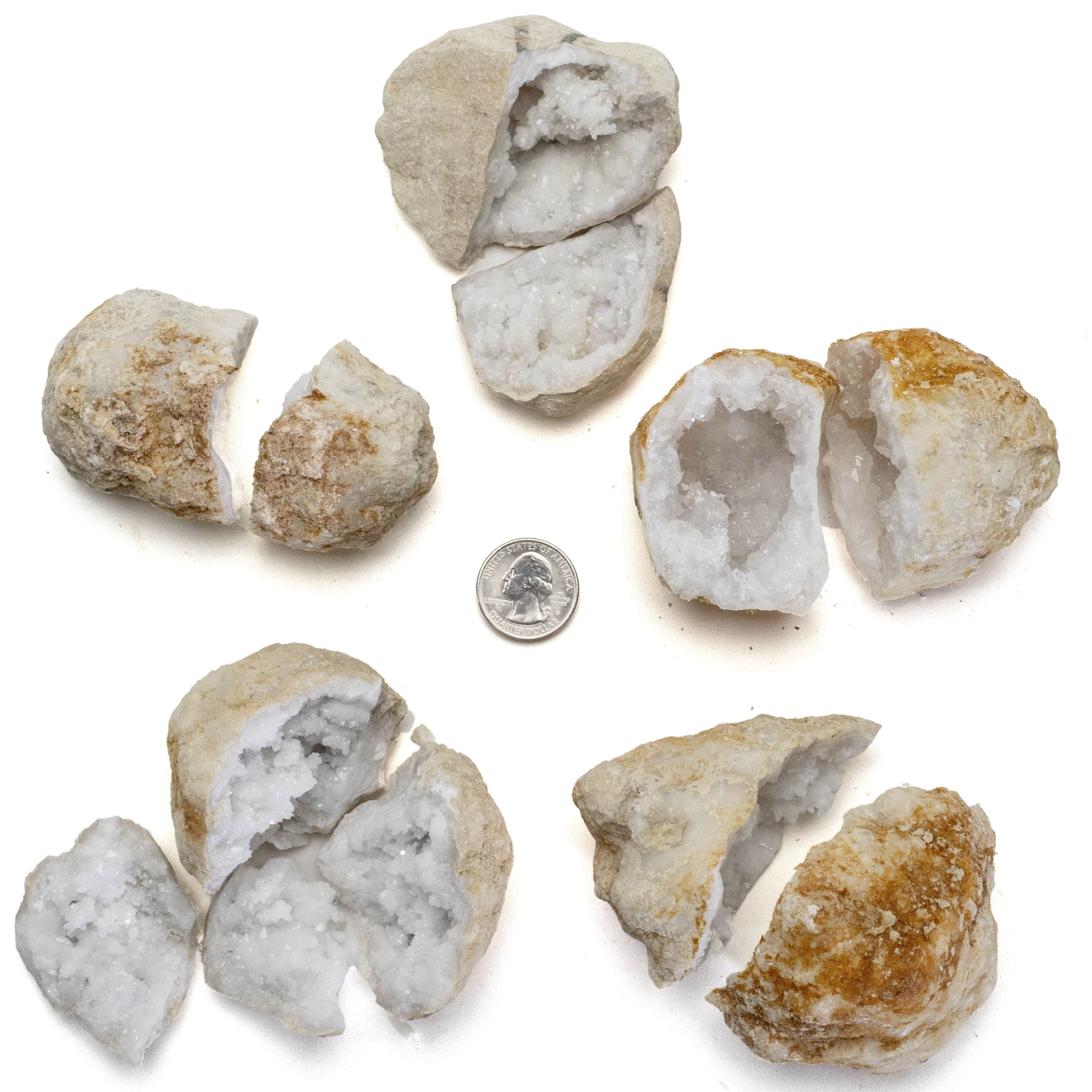 Kalifano Quartz QG40 - Quartz Geode - Morocco8-10 cm QG40