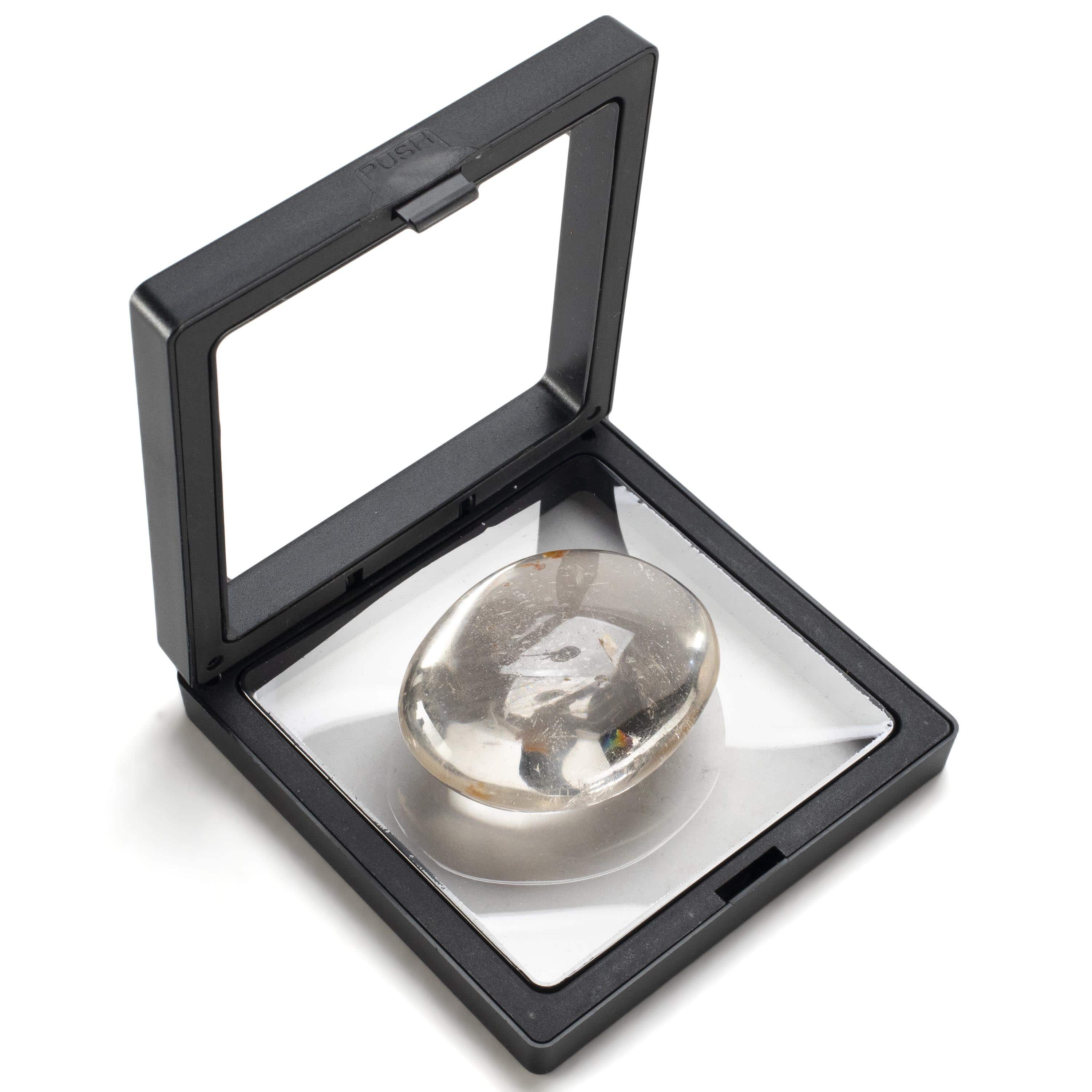 KALIFANO Quartz Quartz Palm Stone PS60-QZ