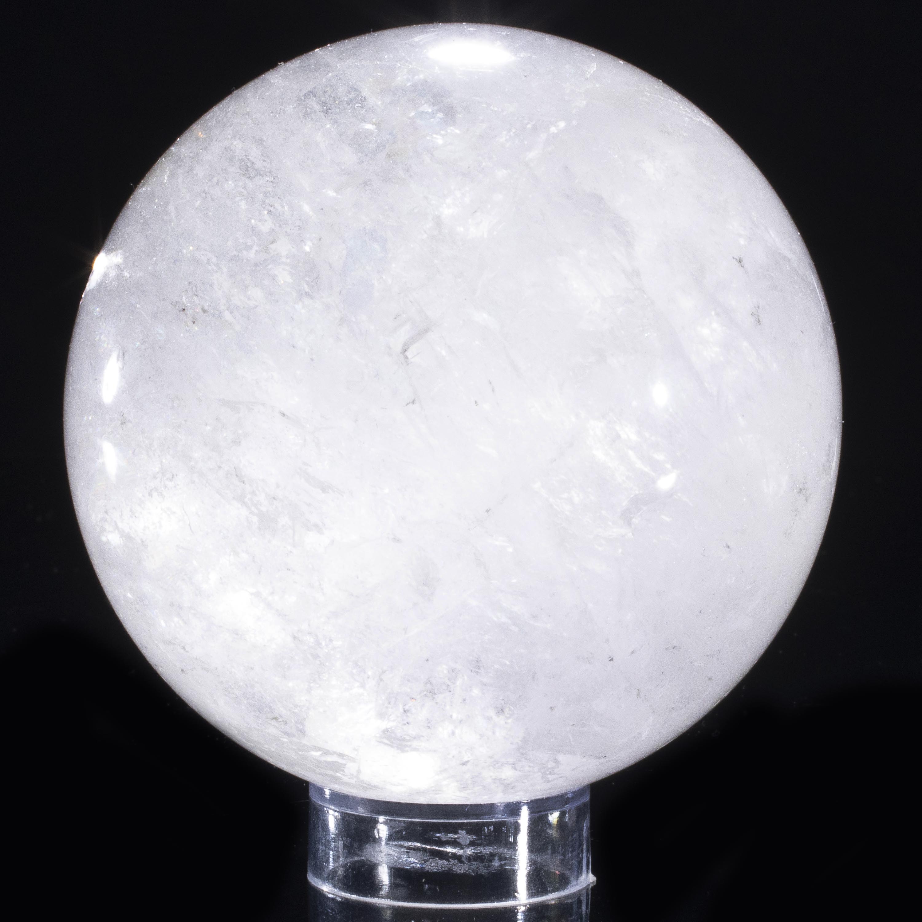 Kalifano Quartz Quartz Sphere Carving 3.5" / 800 grams SPQ1200