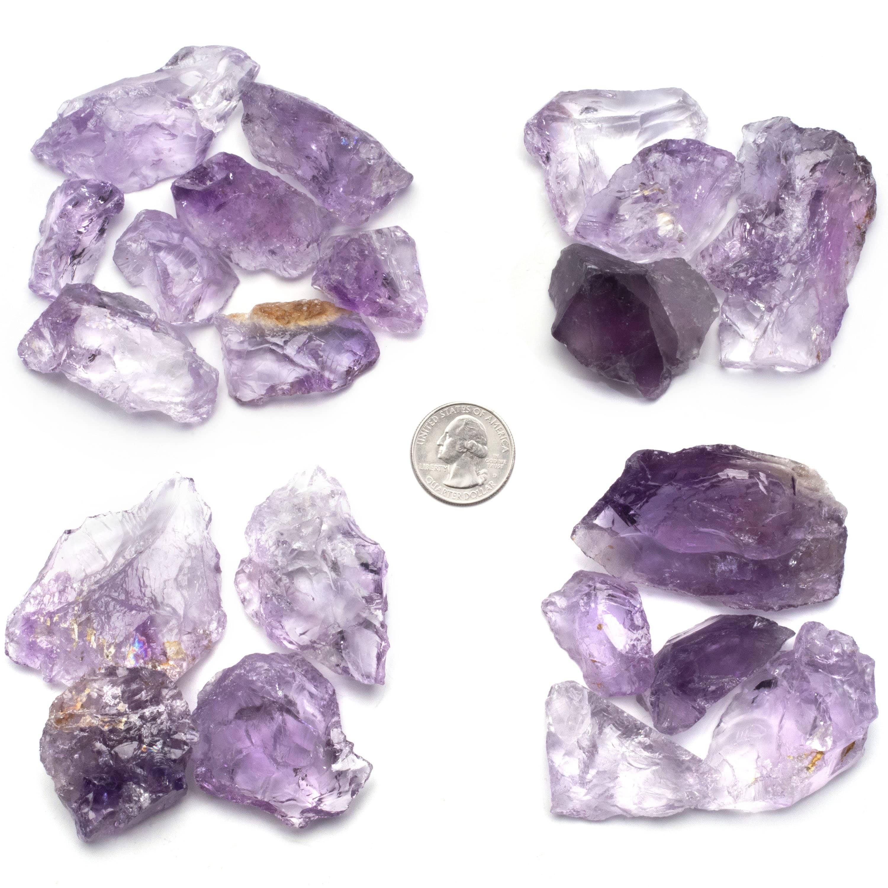 KALIFANO Raw Amethyst RG-AM