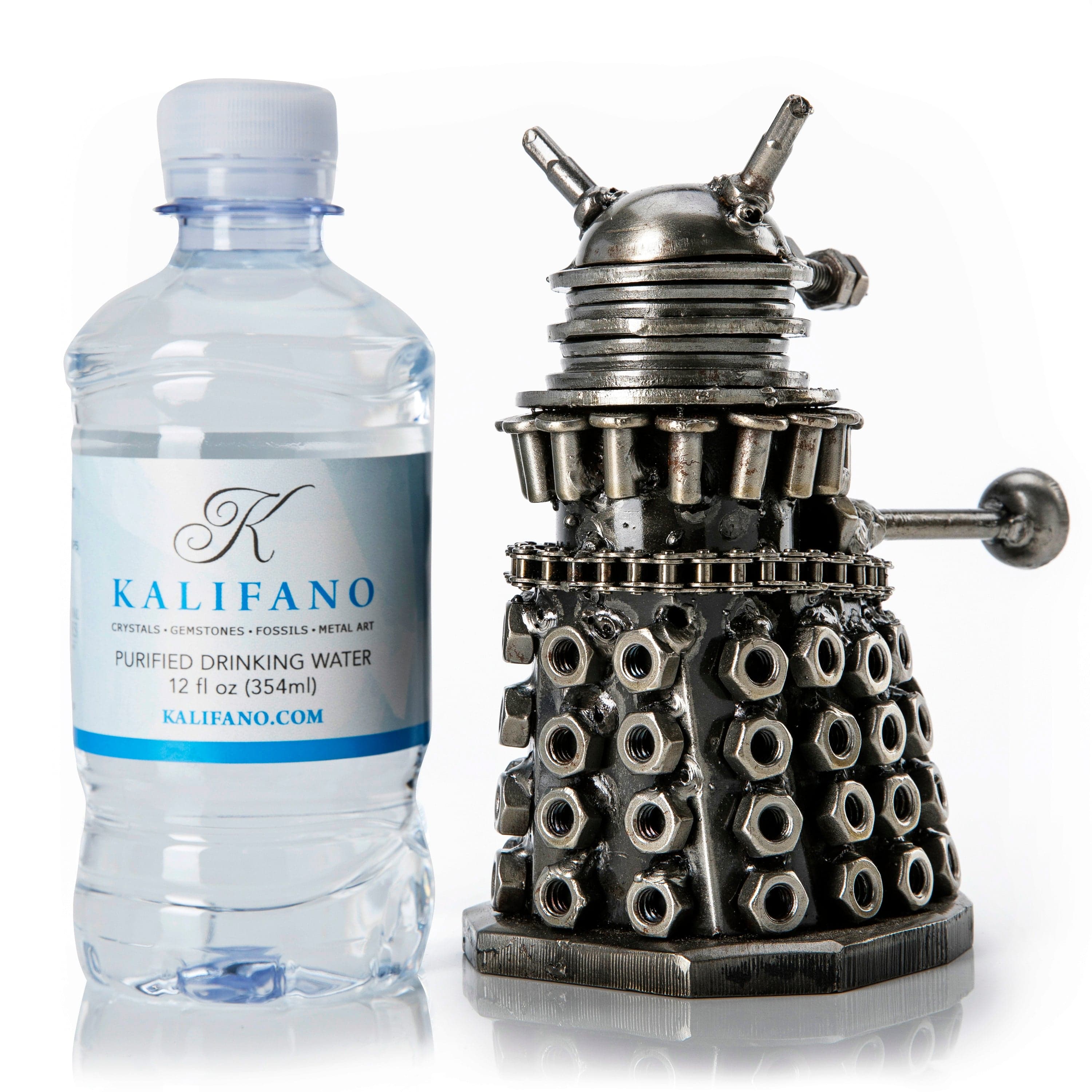 Kalifano Recycled Metal Art Dalex Inspired Recycled Metal Sculpture RMS-600D-N