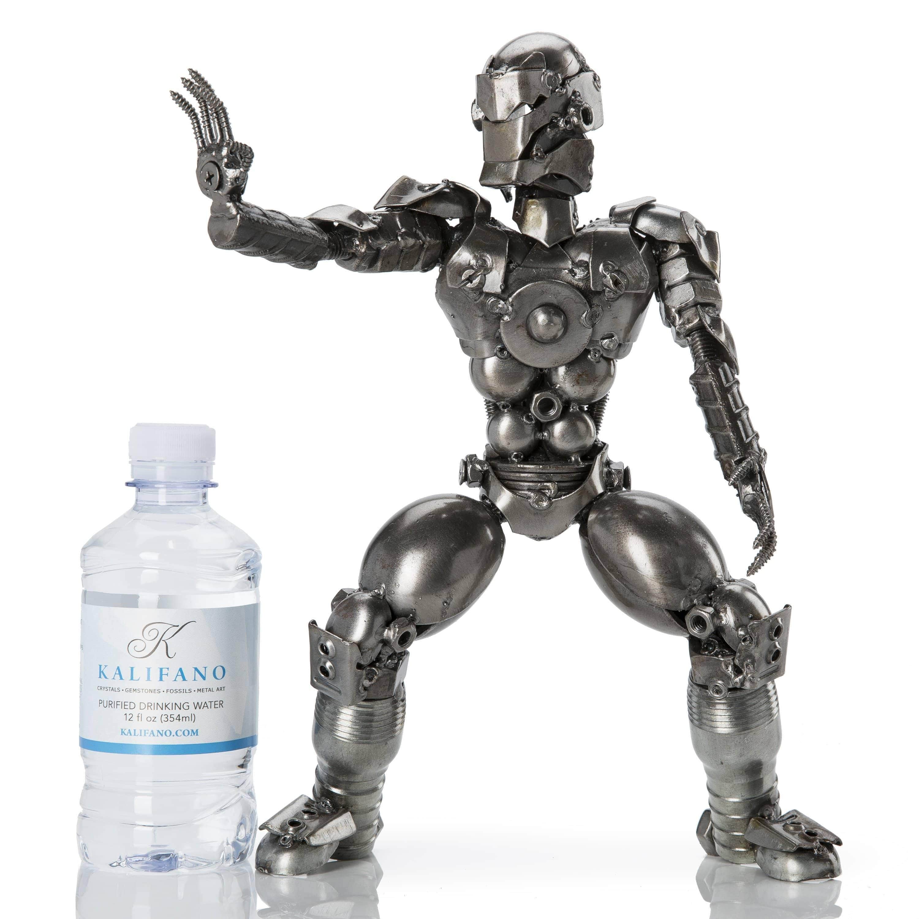 Kalifano Recycled Metal Art Iron Man Inspired Recycled Metal Sculpture RMS-700IMA-N