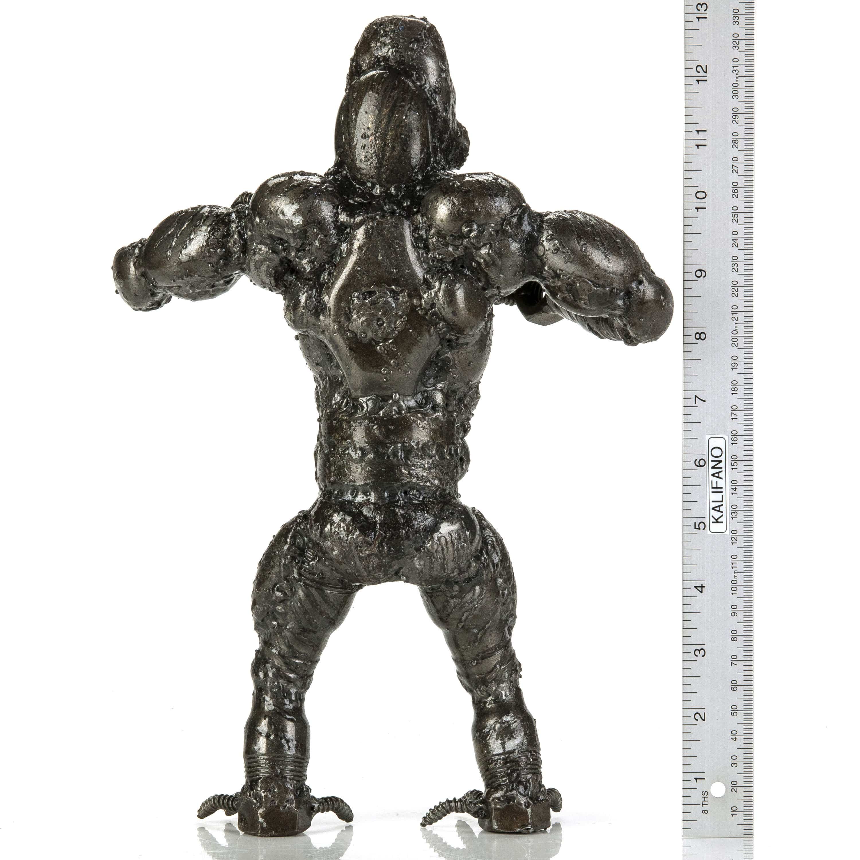 Kalifano Recycled Metal Art King Kong Inspired Recycled Metal Sculpture RMS-800KK-N