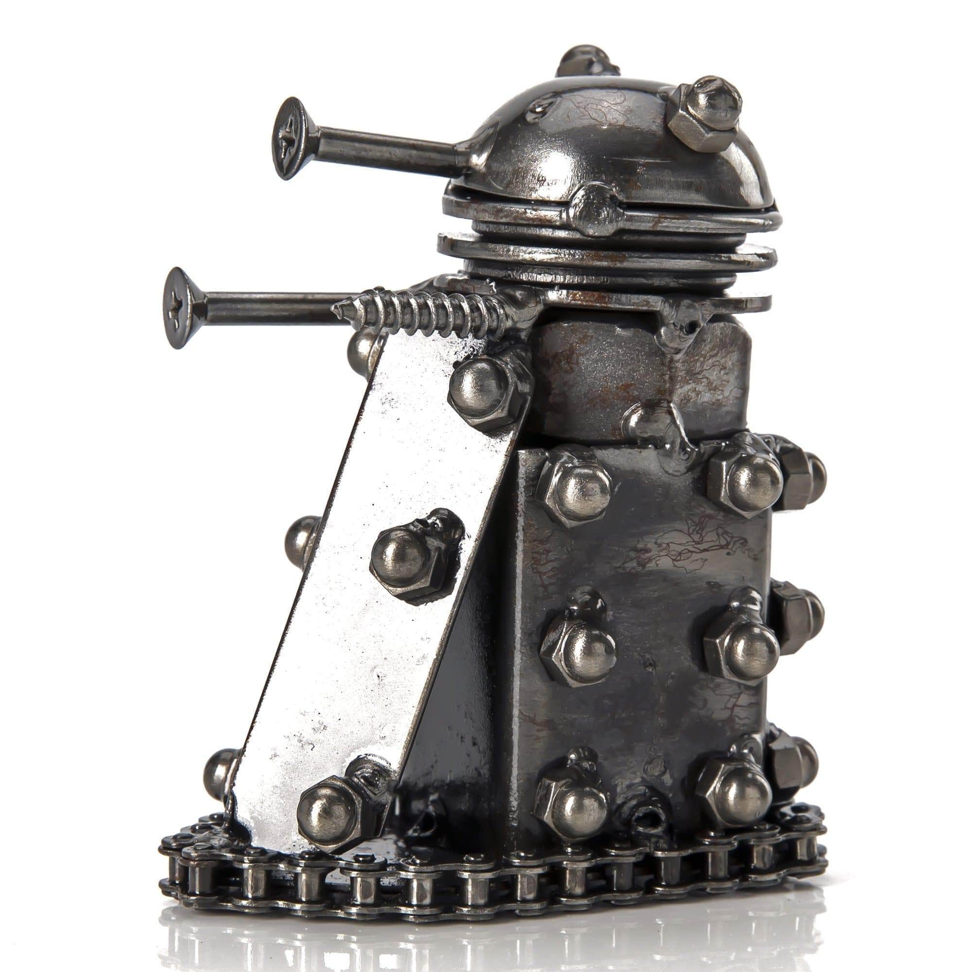 Kalifano Recycled Metal Art Small Dalex Inspired Recycled Metal Sculpture RMS-250D-N