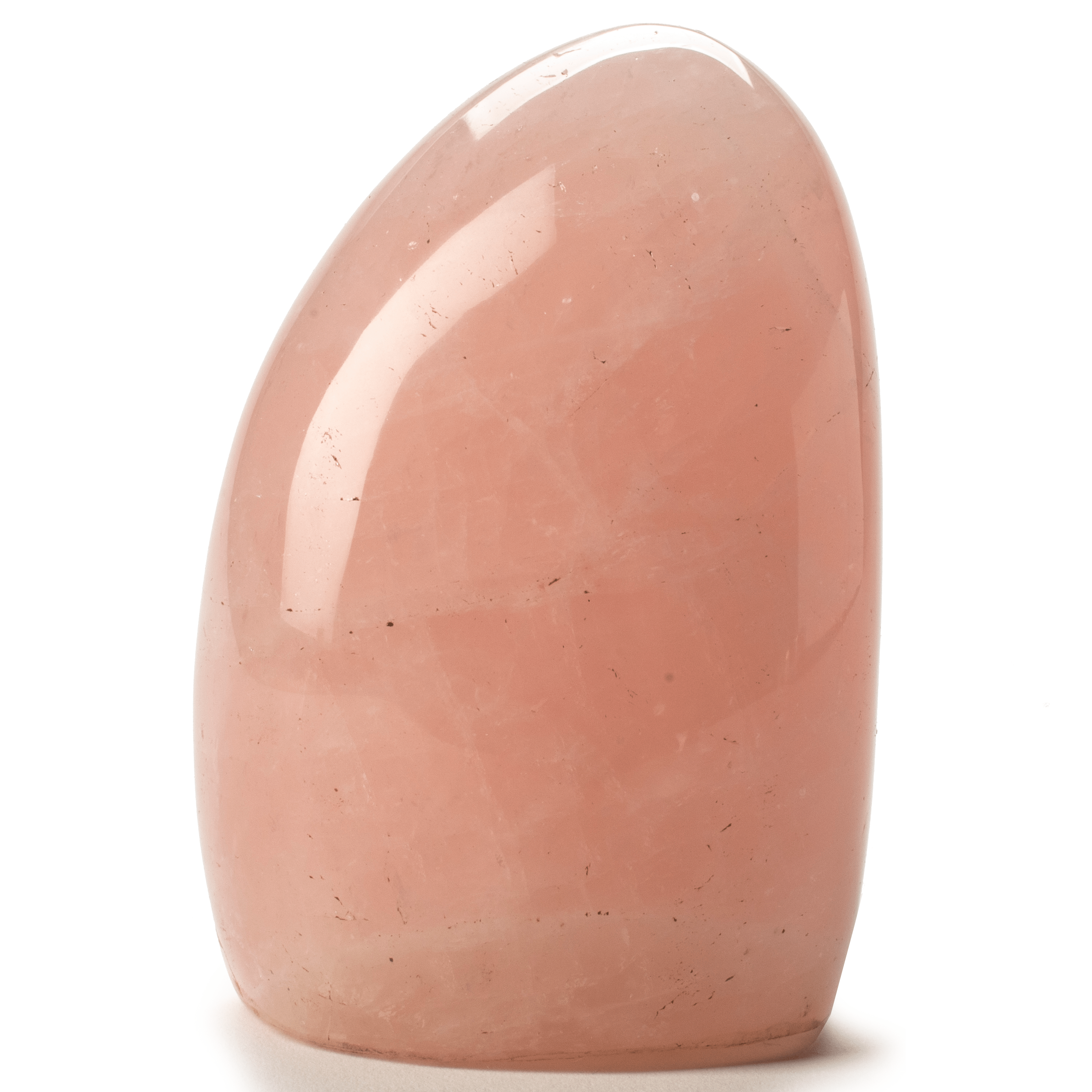 Kalifano Rose Quartz Natural Rose Quartz Freefrom Carving from Madagascar -4.5" RQ300.007