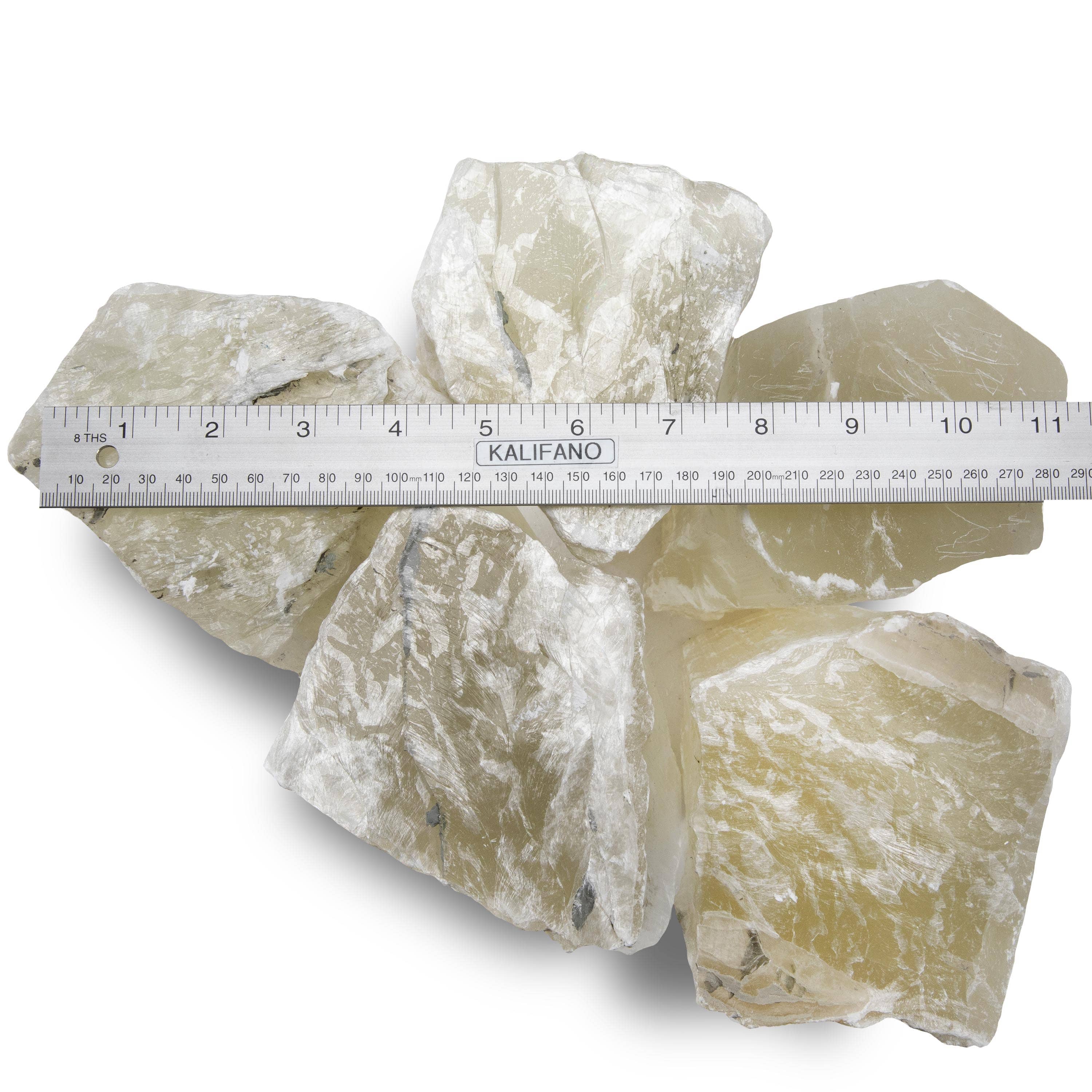 Kalifano Selenite Extra Large Natural Moroccan Selenite Log SL-LOG-XL