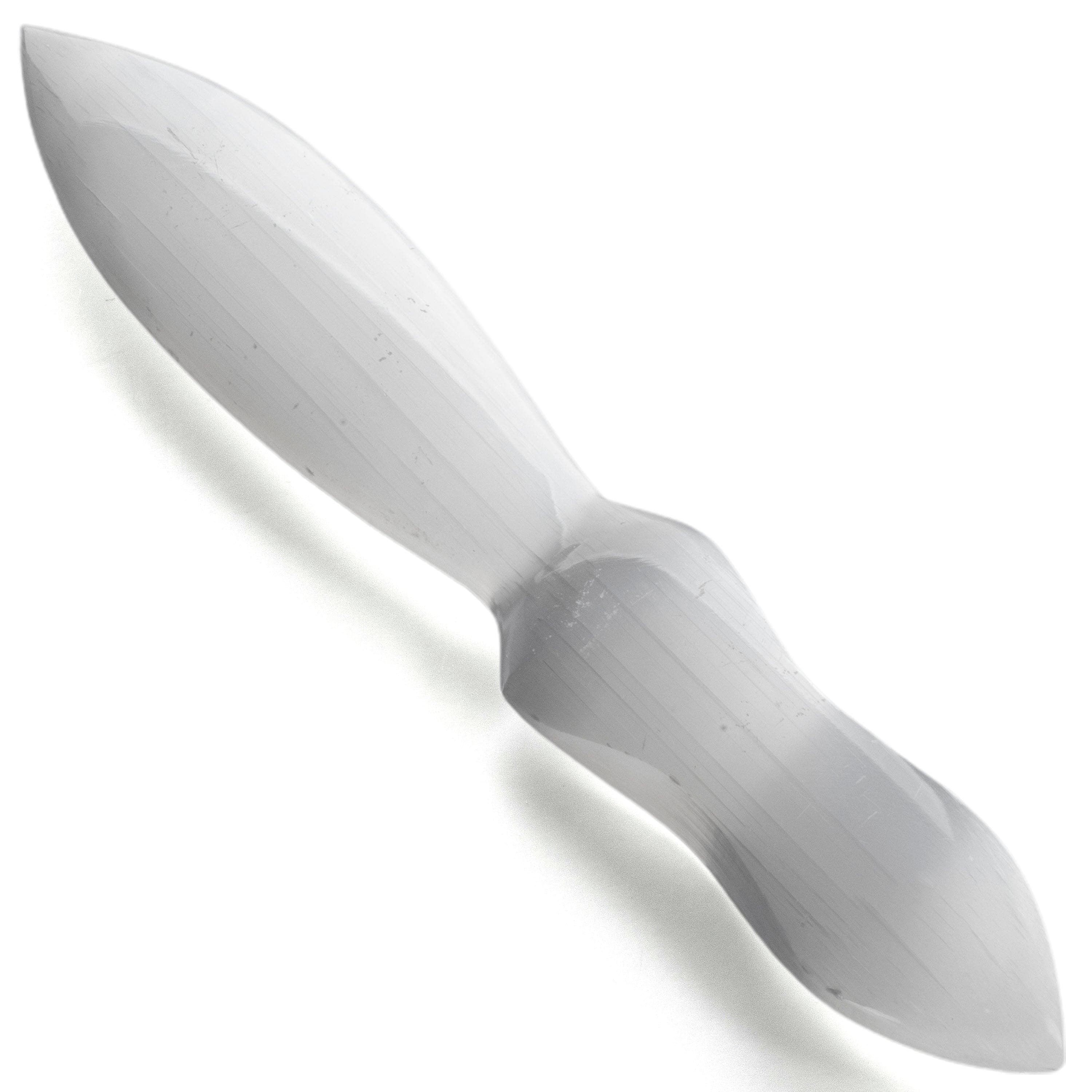 KALIFANO Selenite Selenite Chakra Sword - 8 in SD60-SC