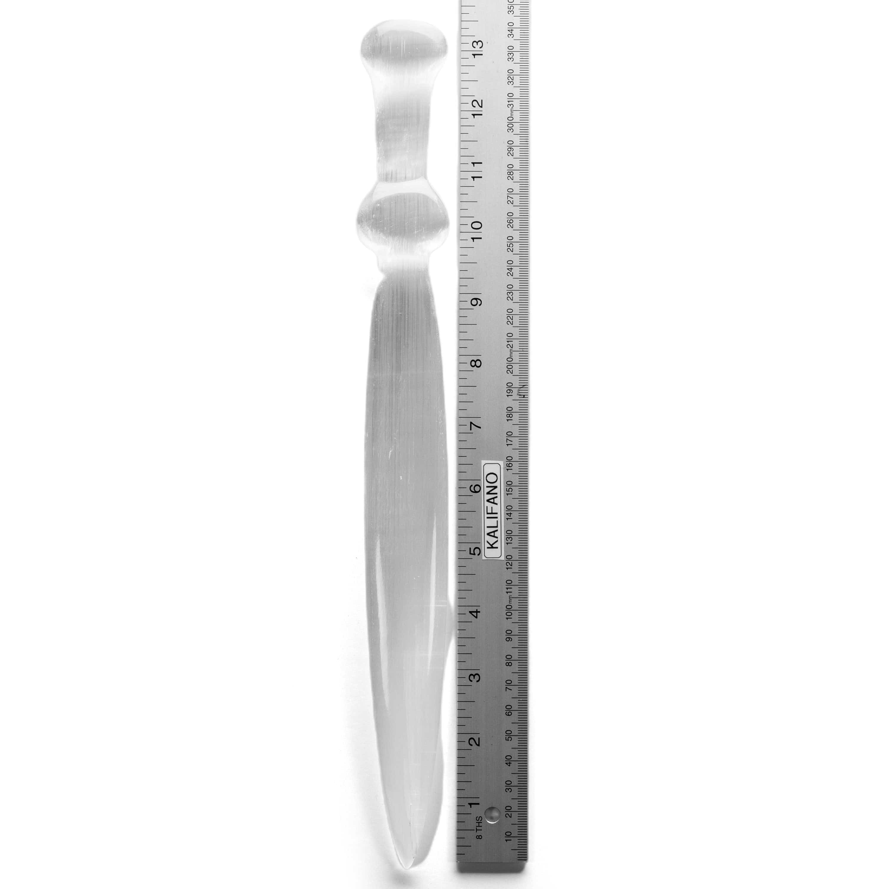 KALIFANO Selenite Selenite Sword - 13.5 in SD80-S