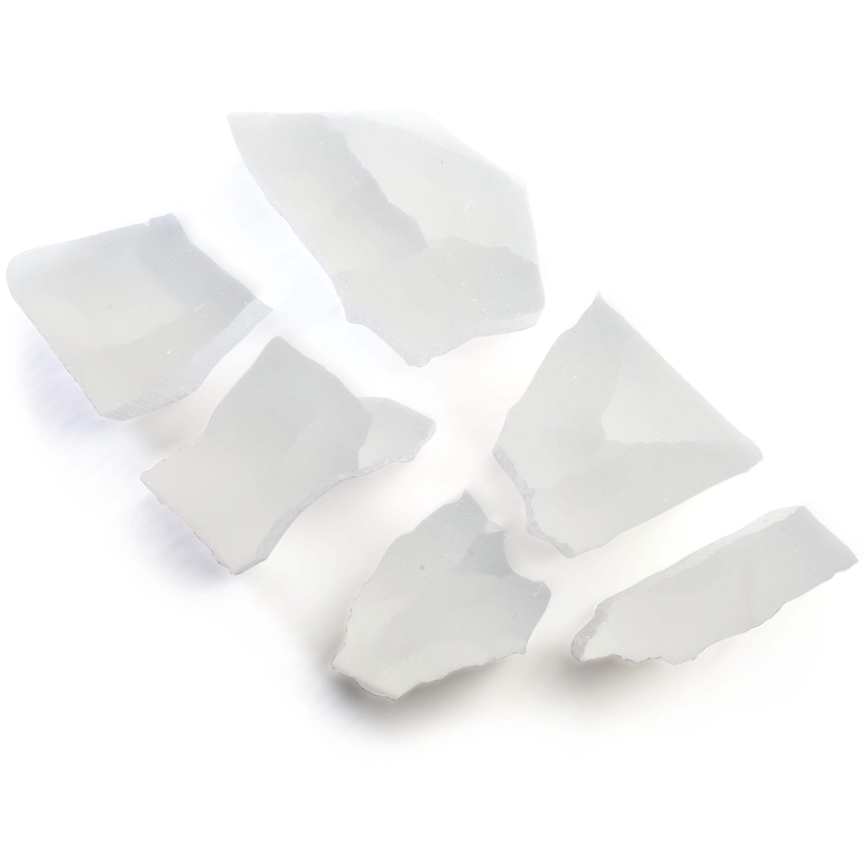Kalifano Selenite TV Selenite Ulexite Stone STV20