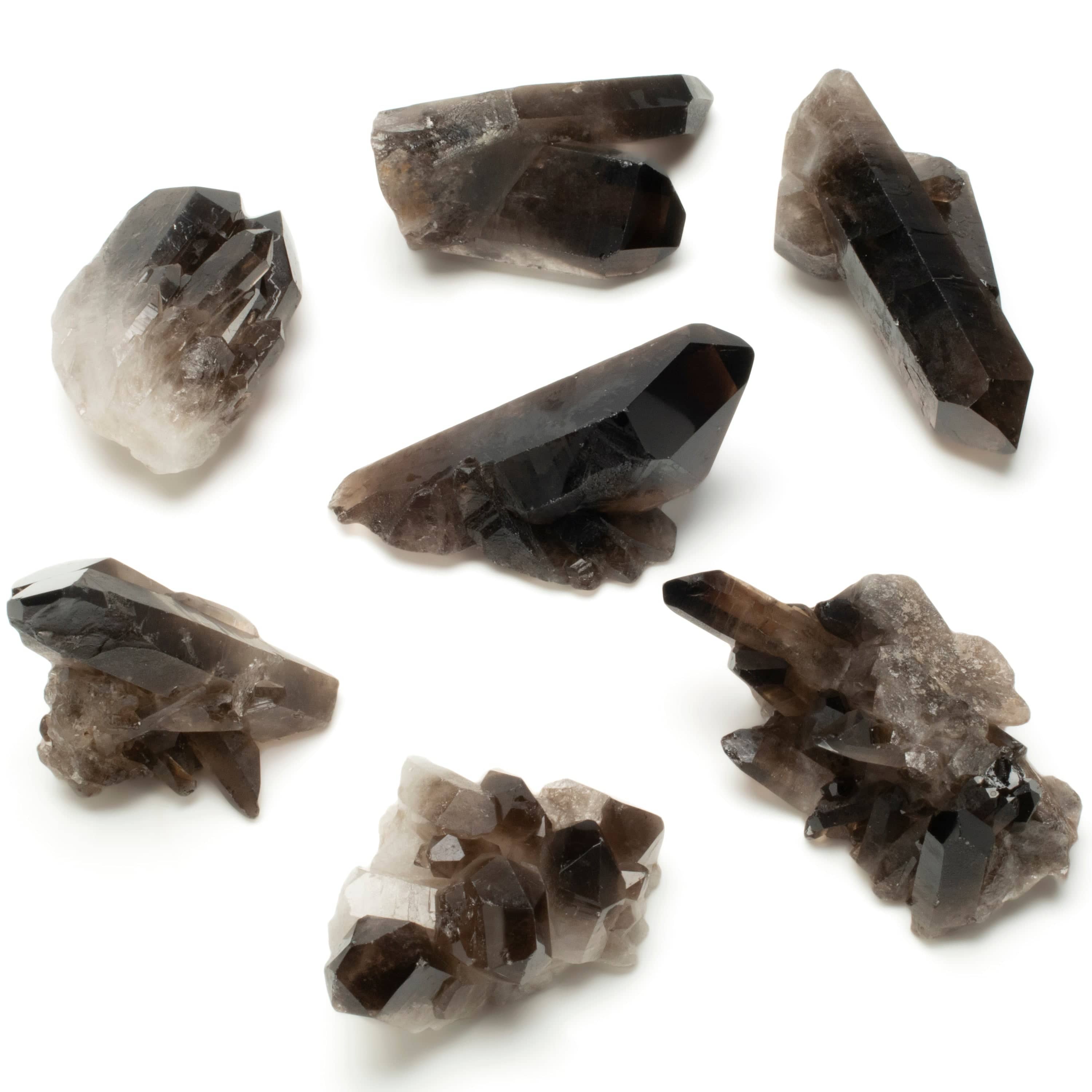 Kalifano Smoky Quartz Smoky Quartz Cluster from Brazil - 100 grams - 130 grams SQ100