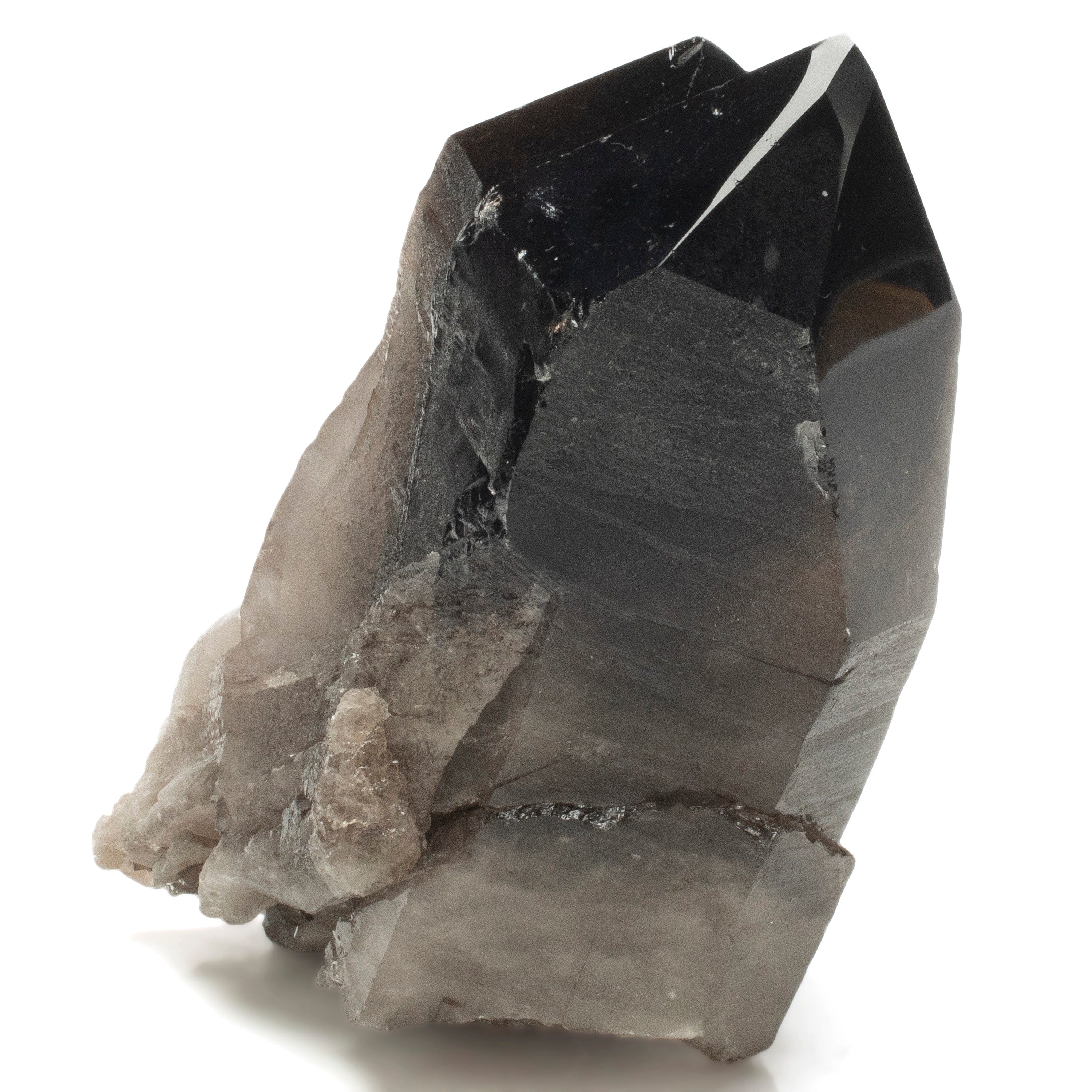 Kalifano Smoky Quartz Smoky Quartz Cluster from Brazil - 1250 grams / 7 in. SQ1200.008