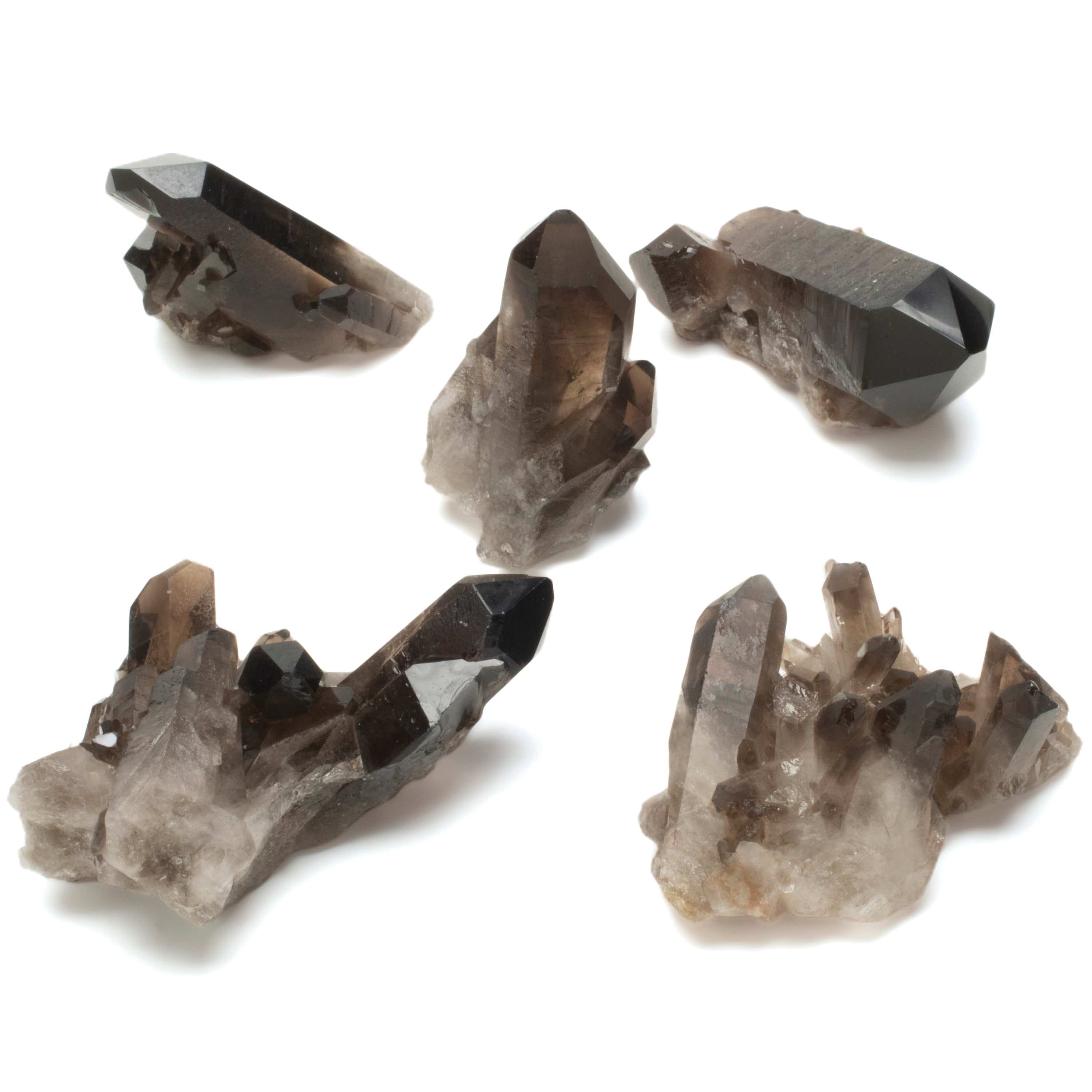 Kalifano Smoky Quartz Smoky Quartz Cluster from Brazil - 40 grams - 80 grams SQ80