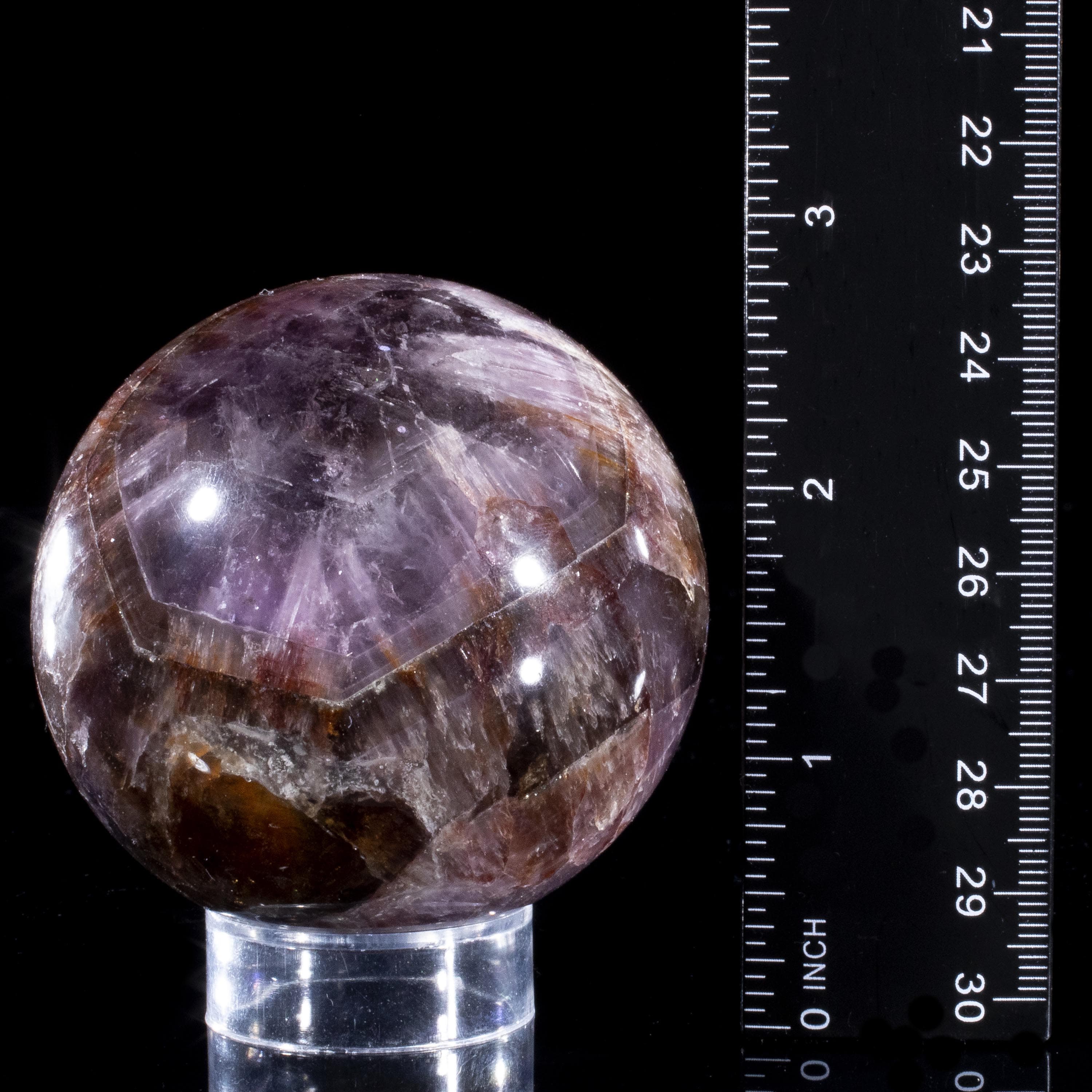 Kalifano Super 7 Super 7 Sphere Carving 2.5" / 350 grams SP7-1200